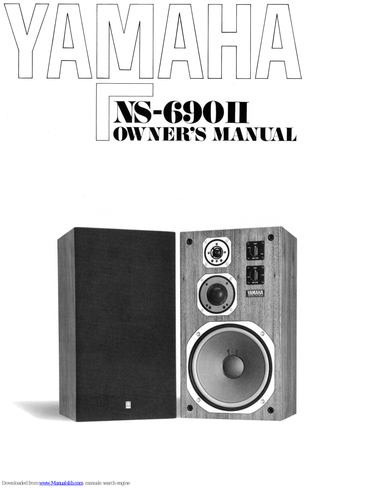 Yamaha NS-690II Owner's Manual