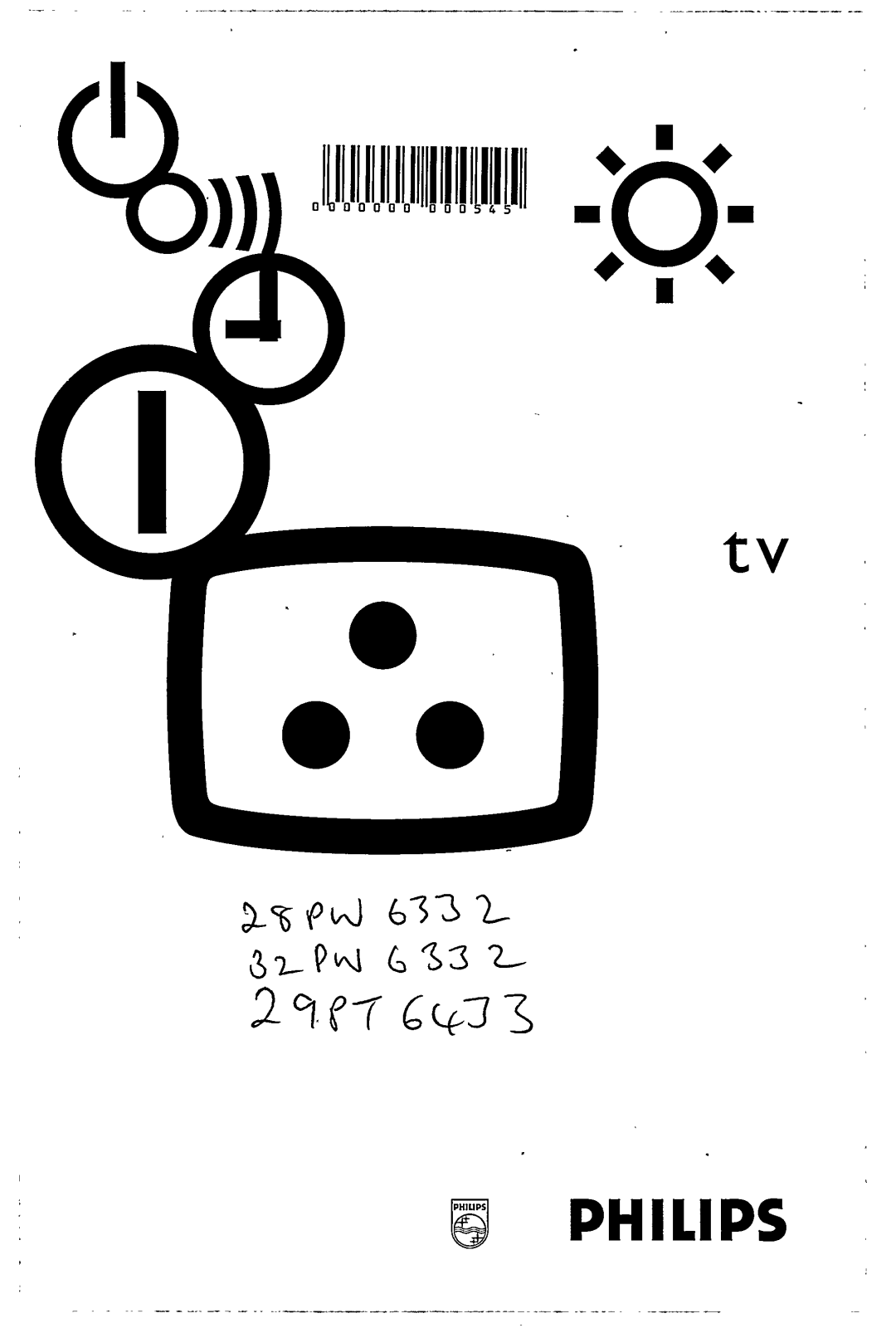 Philips 32PW6332 User Manual