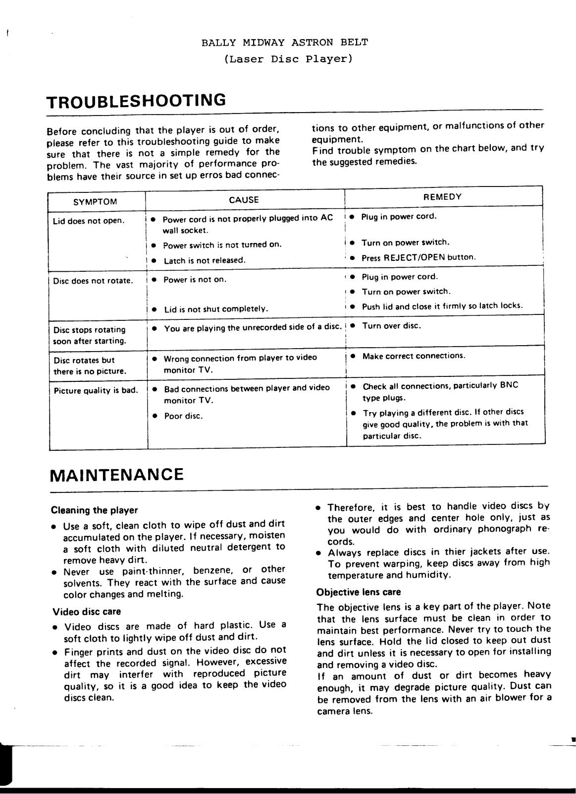 Midway Astron Belt User Guide