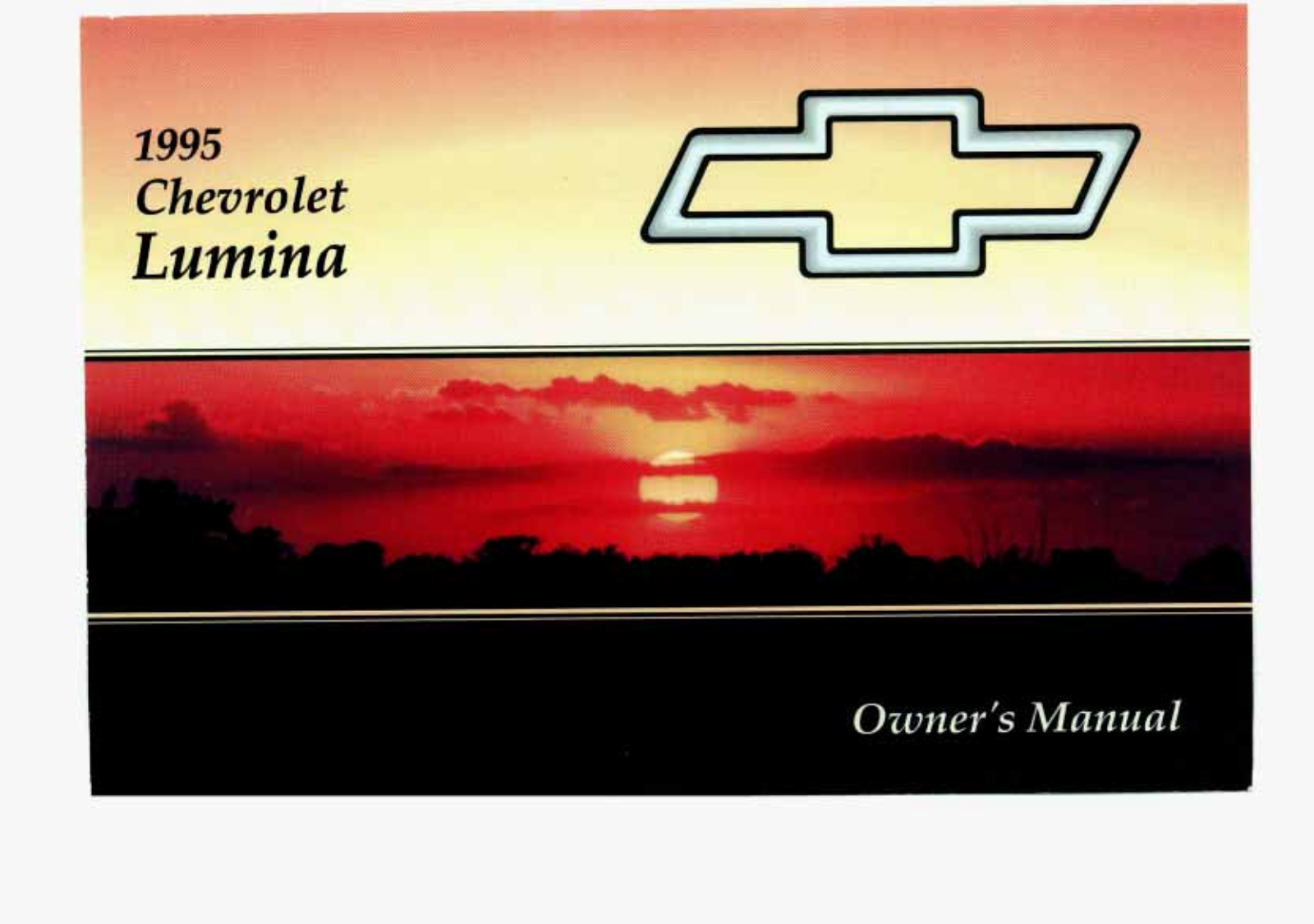 Chevrolet Lumina 1995 Owner's Manual