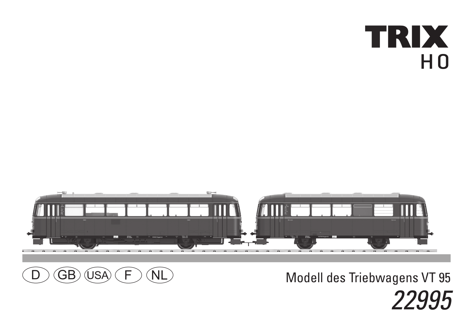 TRIX VT 95, 22995 User guide