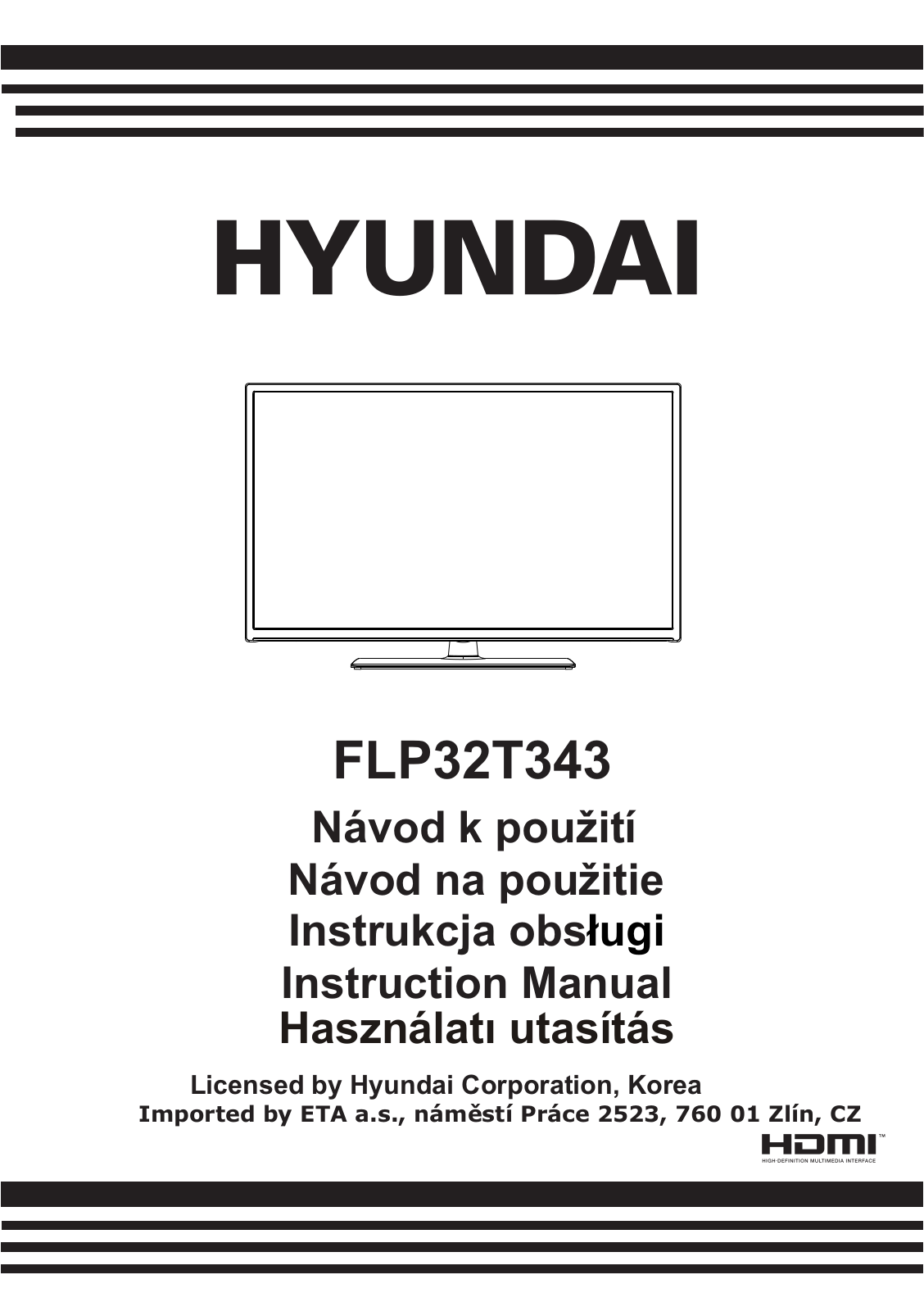 Hyundai FLP 32T343 User Manual