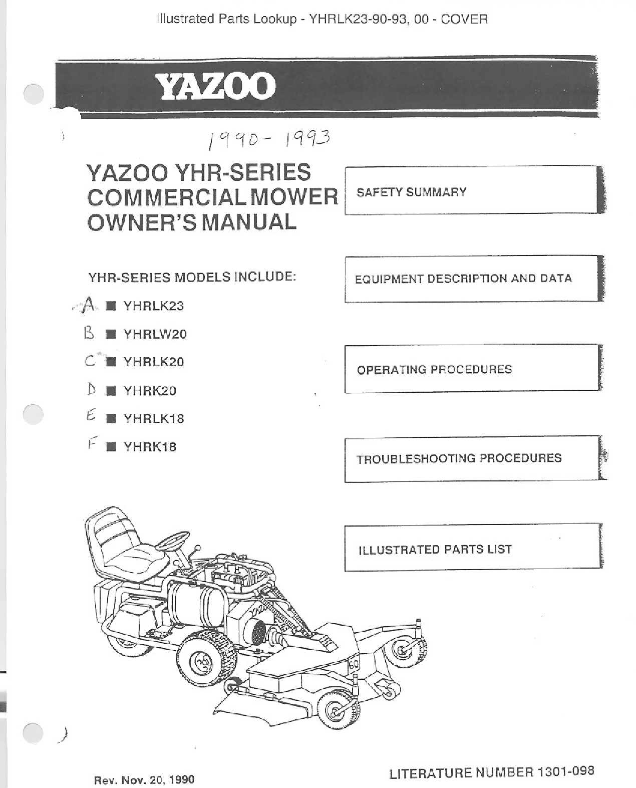 Yazoo/Kees VGN - SZ User Manual