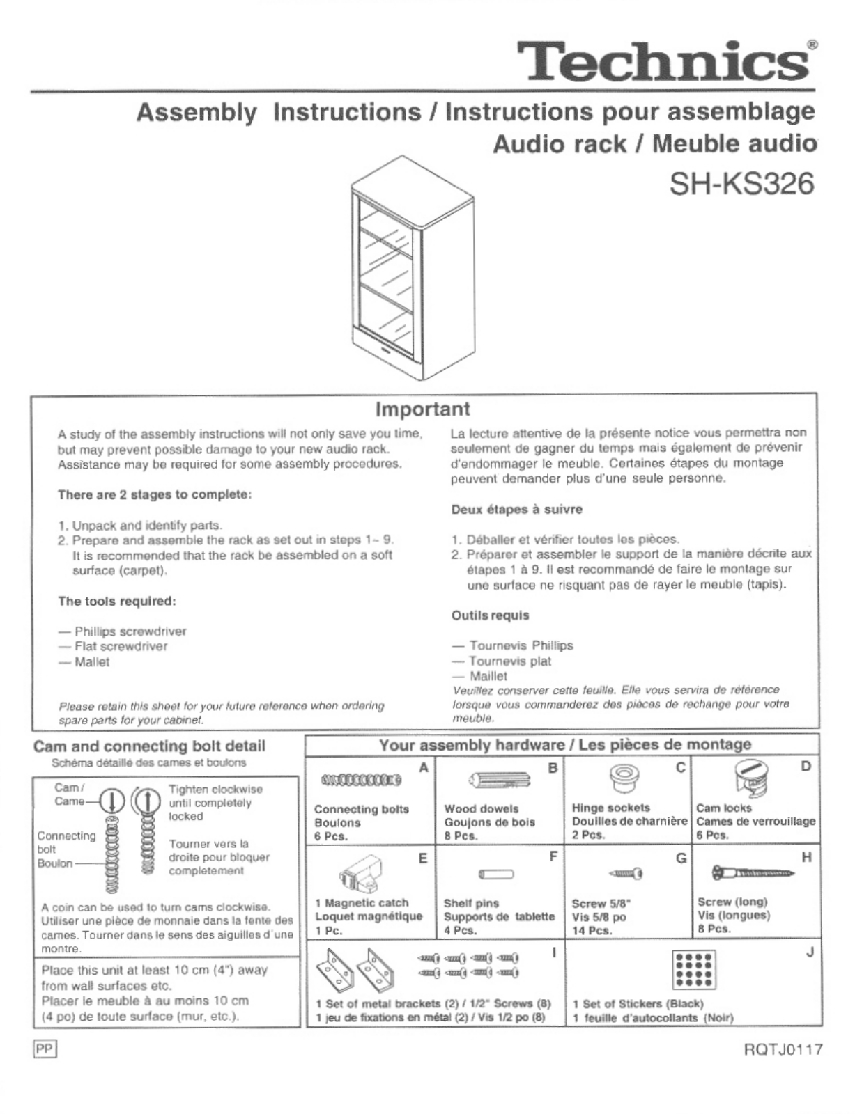 Panasonic SH-KS326 User Manual