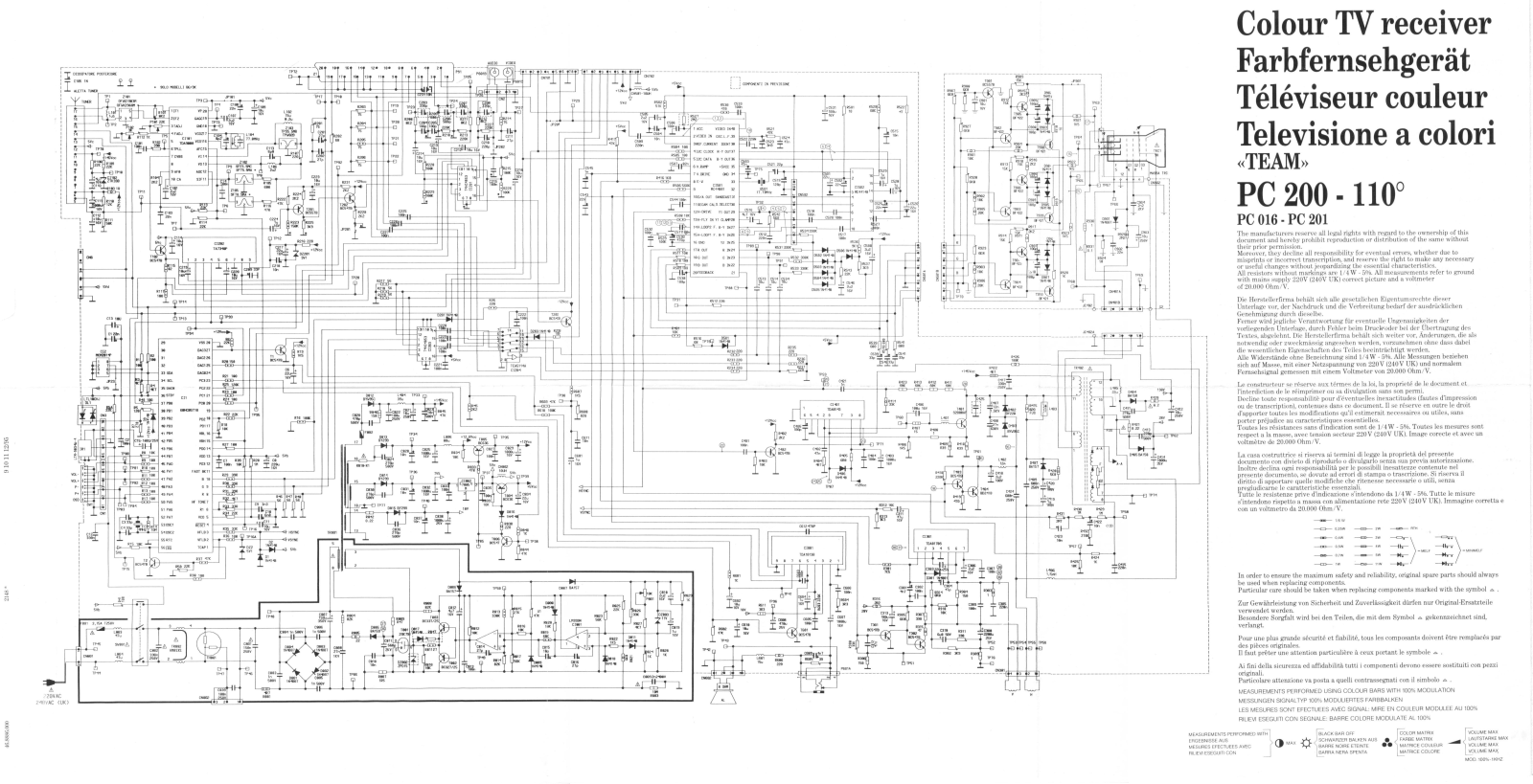 Elbe PC200-110 Schematic