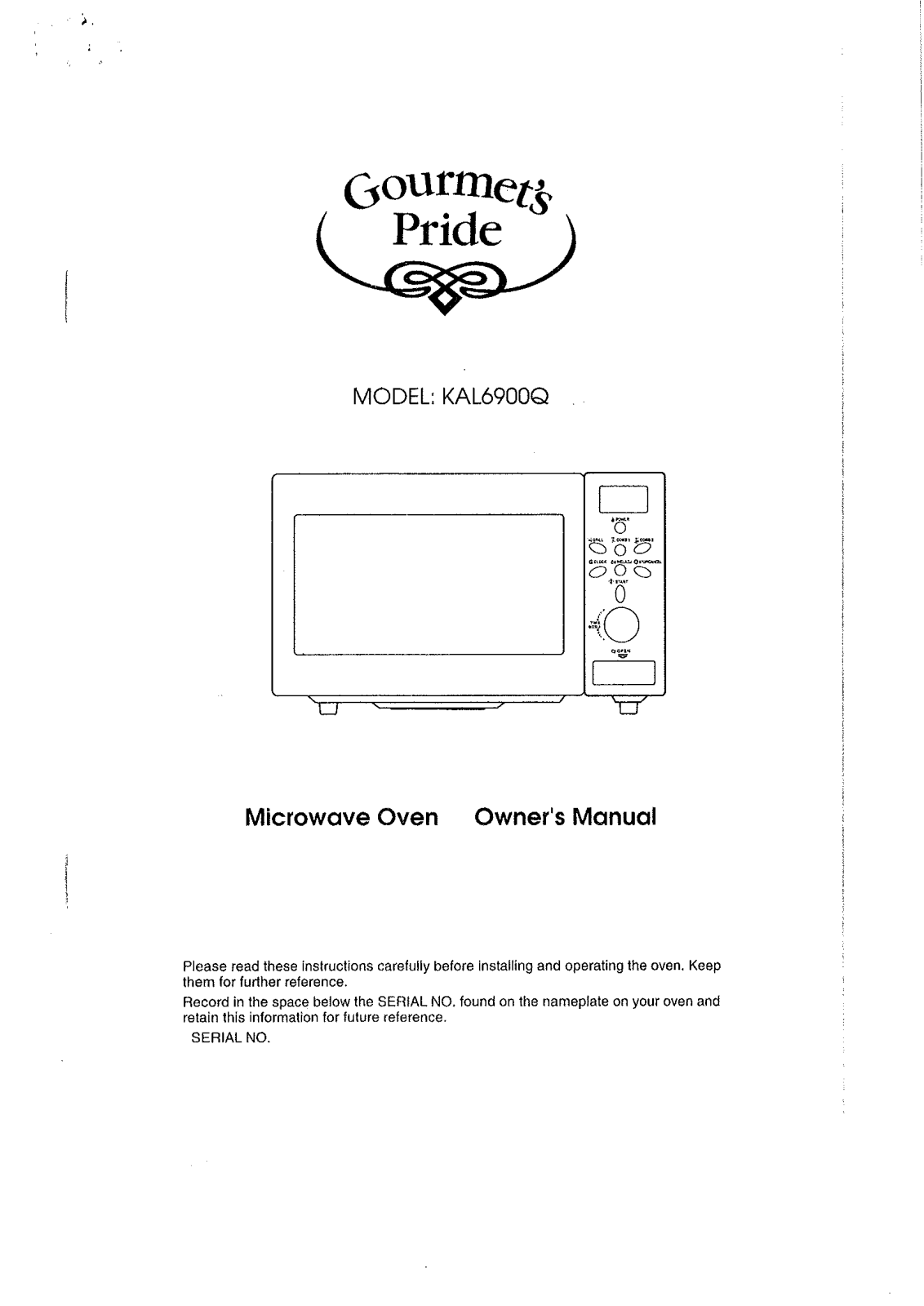 Nordmende KAL6900 User Manual