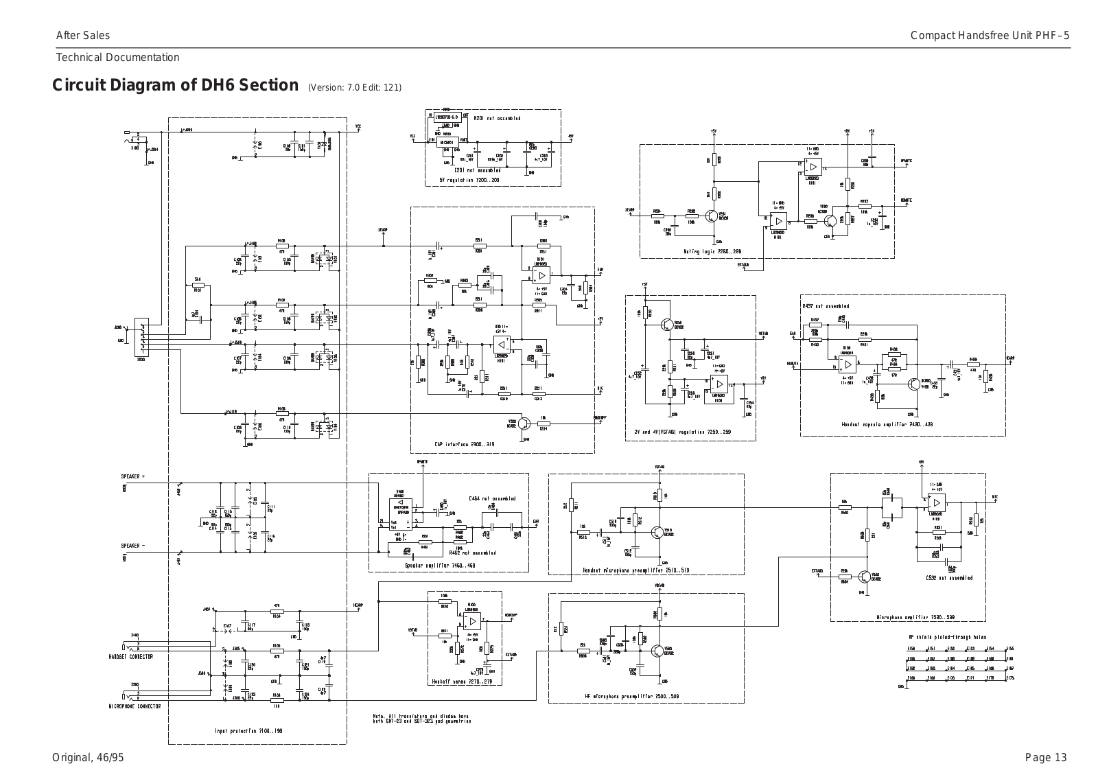 Nokia 252 Circuit Diagram of DH6 Section a3