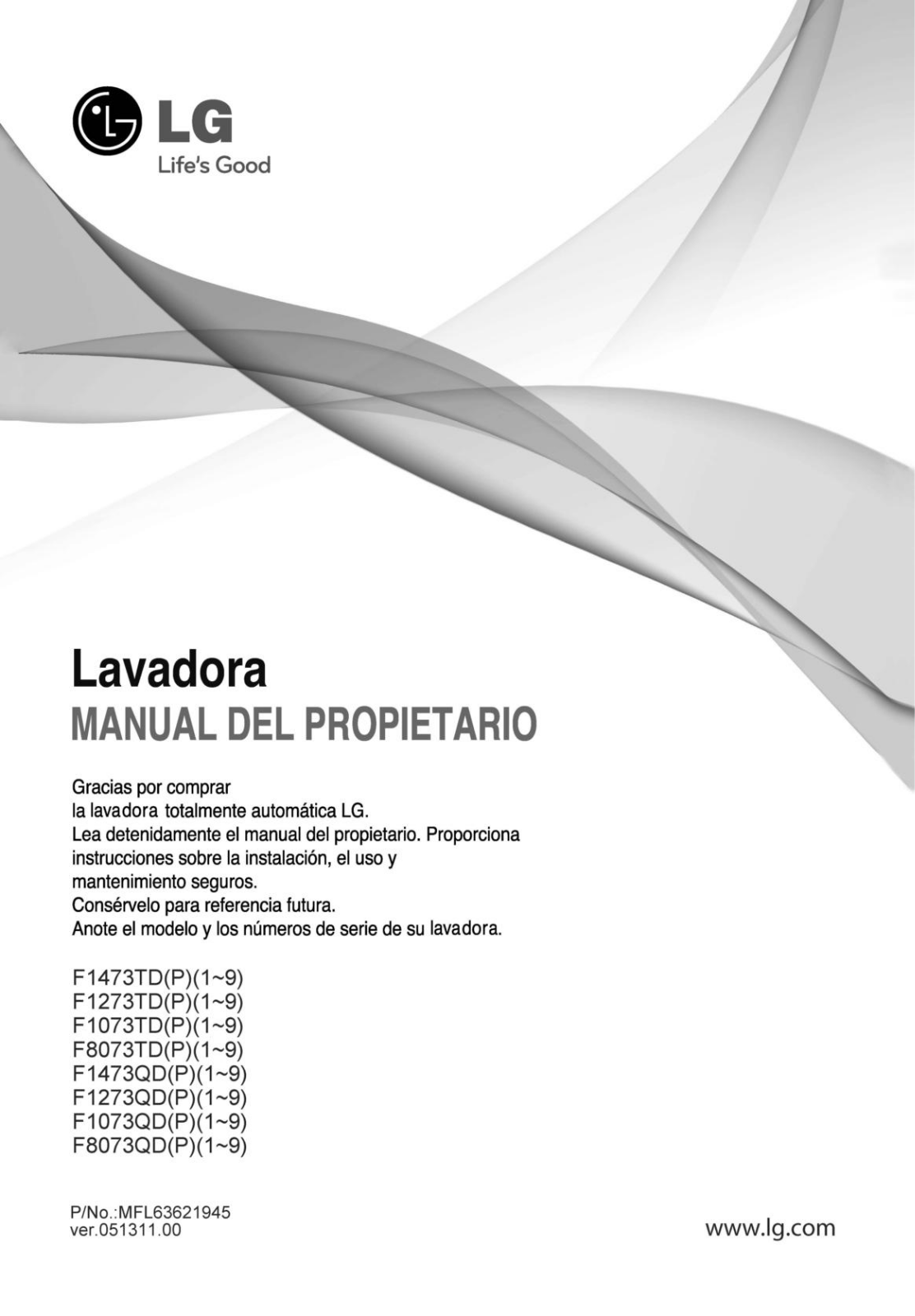 LG F1273QD User Manual