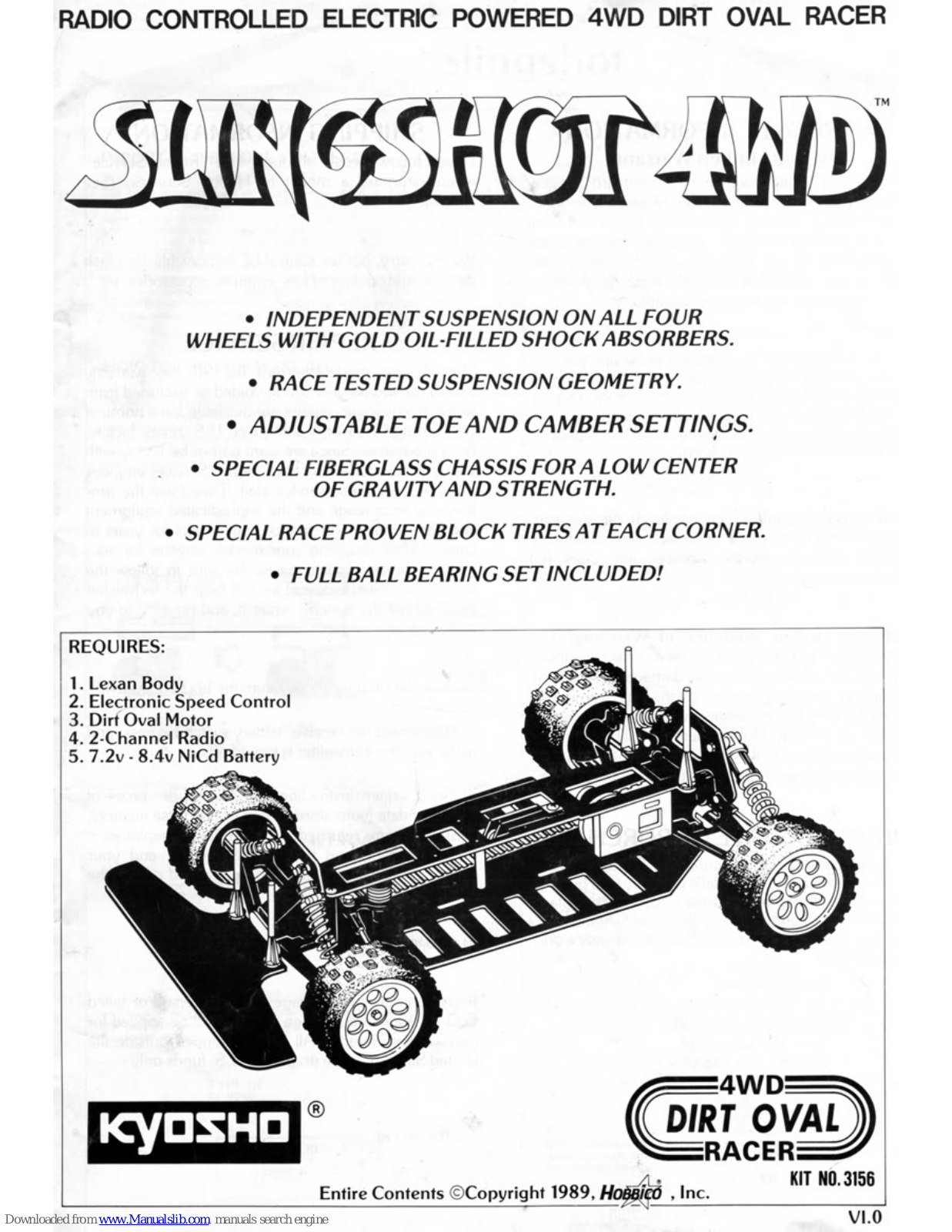 Kyosho Slingshot 4WD User Manual