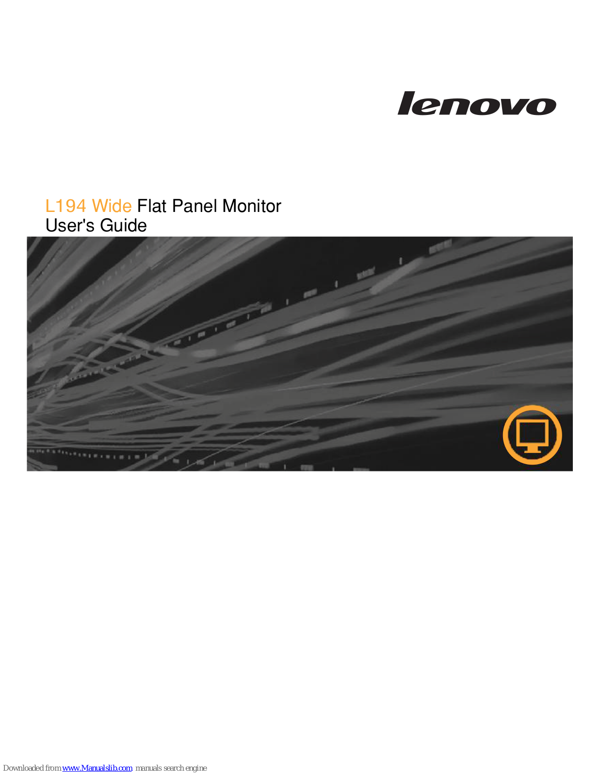 Lenovo ThinkVision L194, 4434-HB6 User Manual