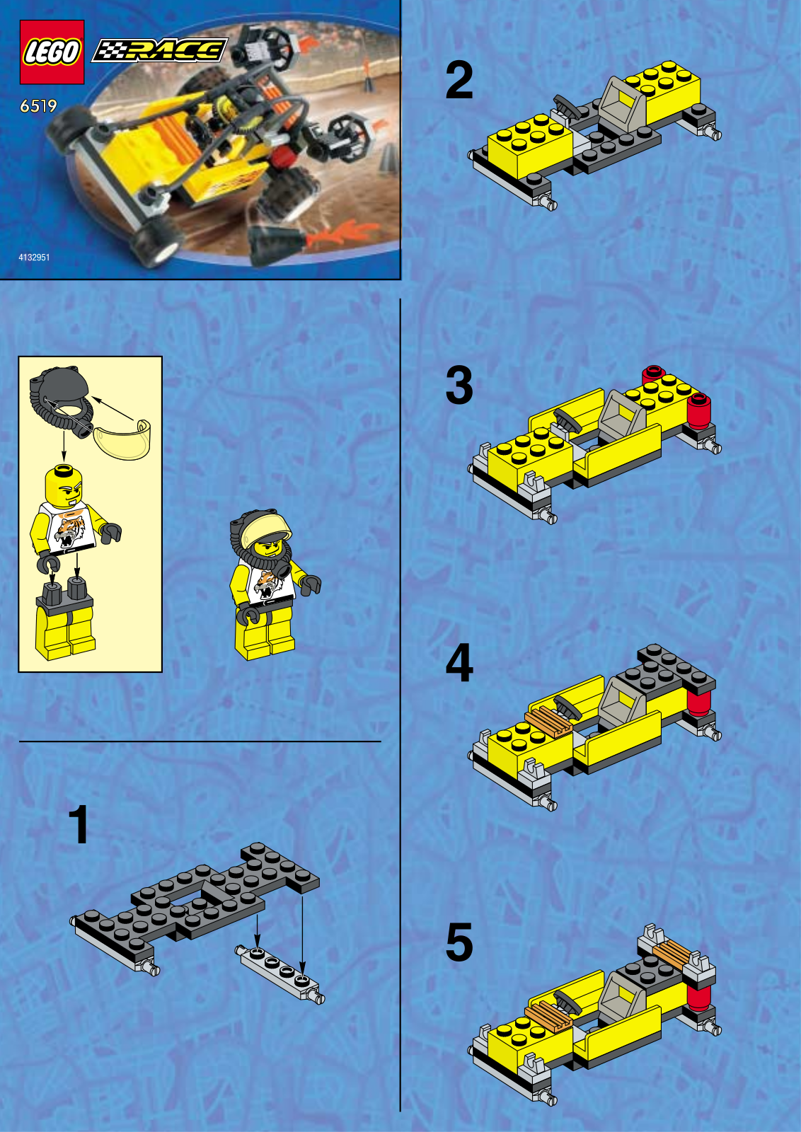 Lego RACE, 6519 User Manual