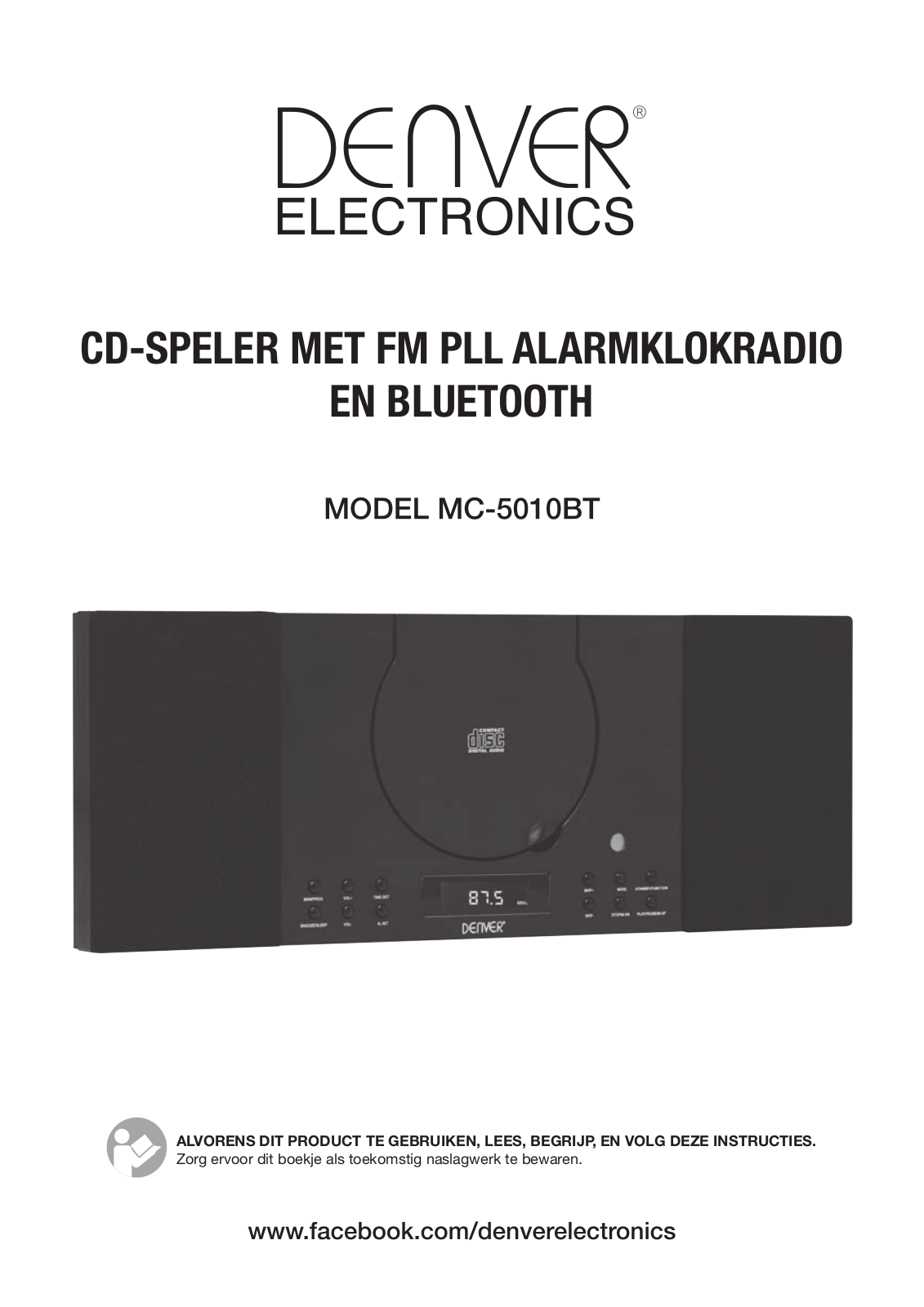 Denver MC-5010BT User manual