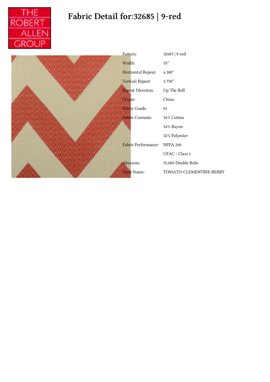 Duralee CRAL5866 Specifications - ManualMachine.com