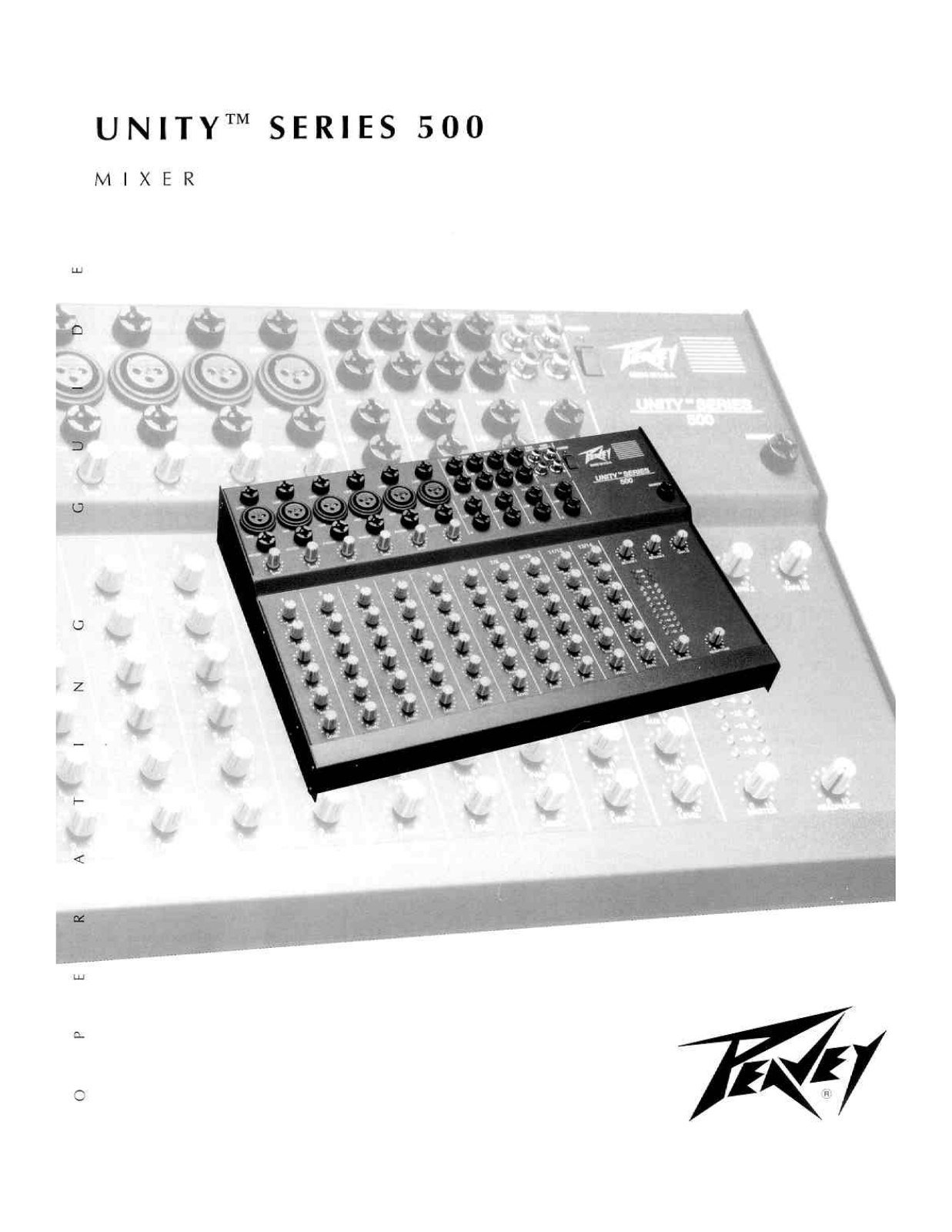 Peavey Unity  500 User Manual