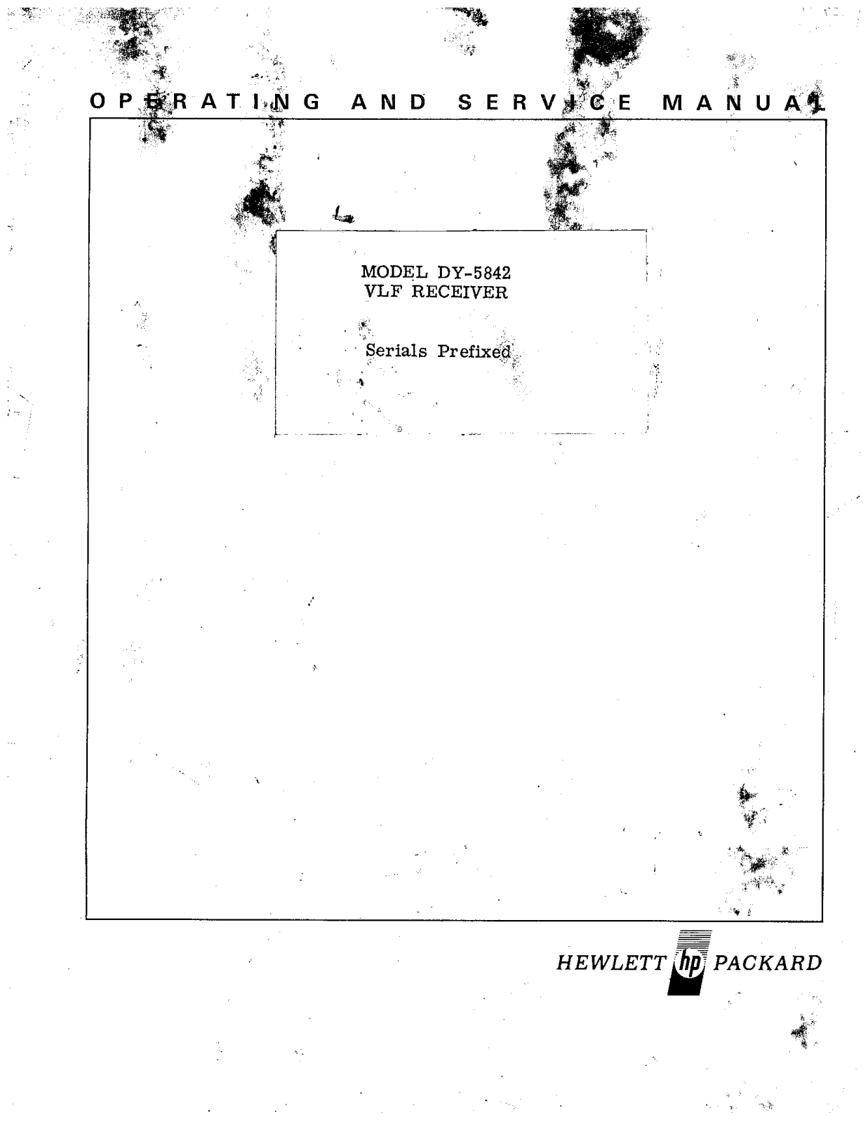 HP dy 5842 schematic