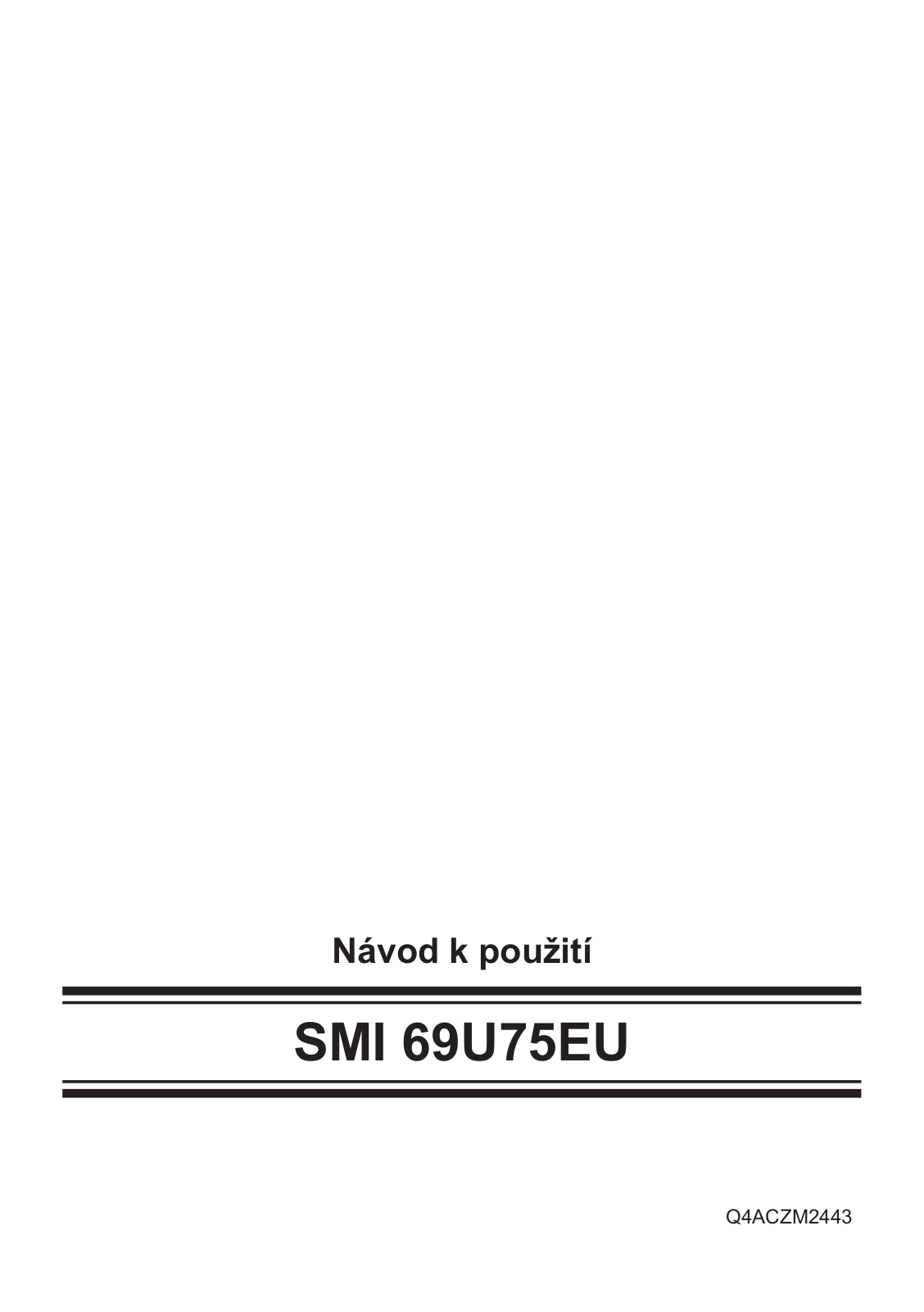 Bosch SMI69U75EU User Manual