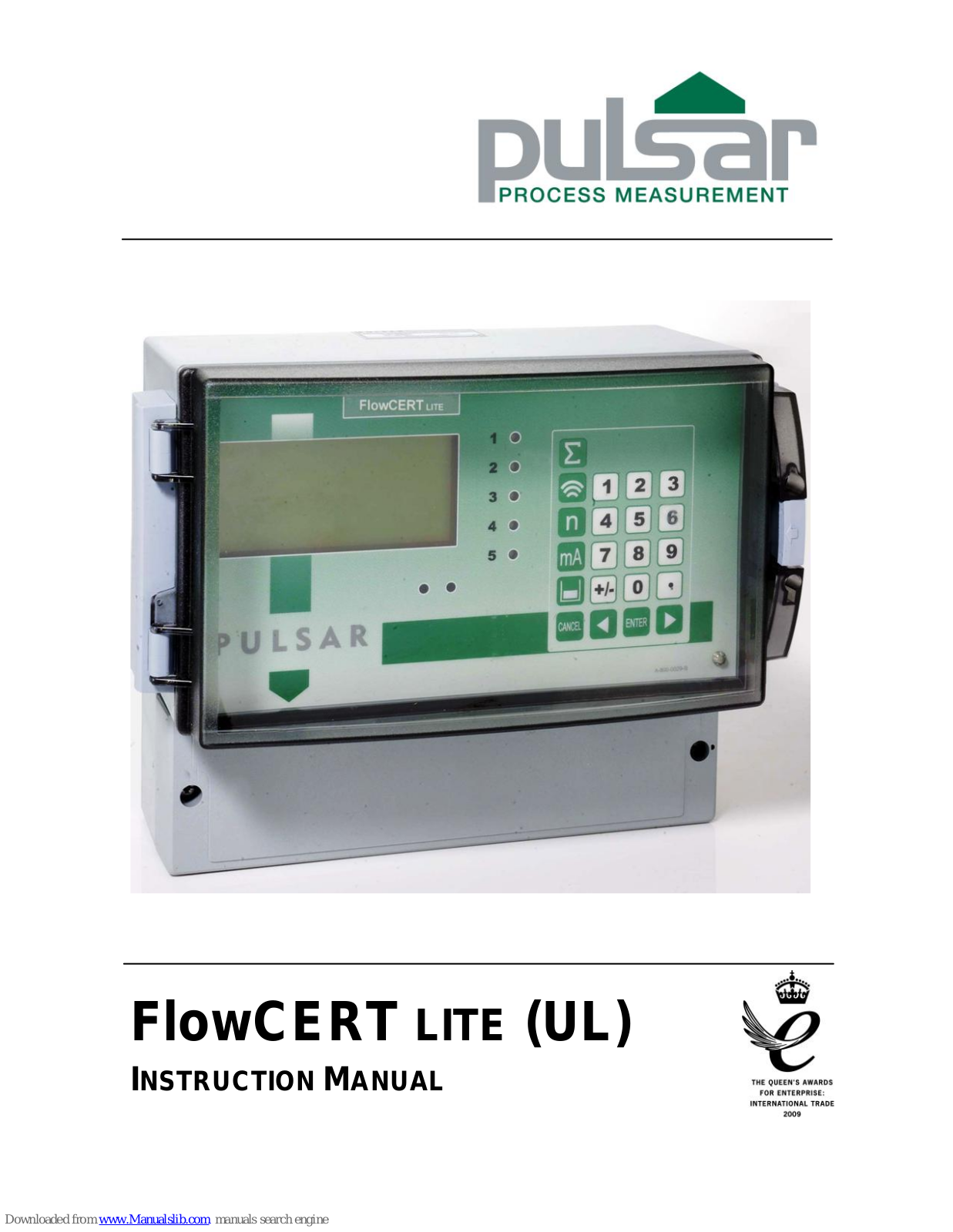 Pulsar FlowCERT LITE Instruction Manual