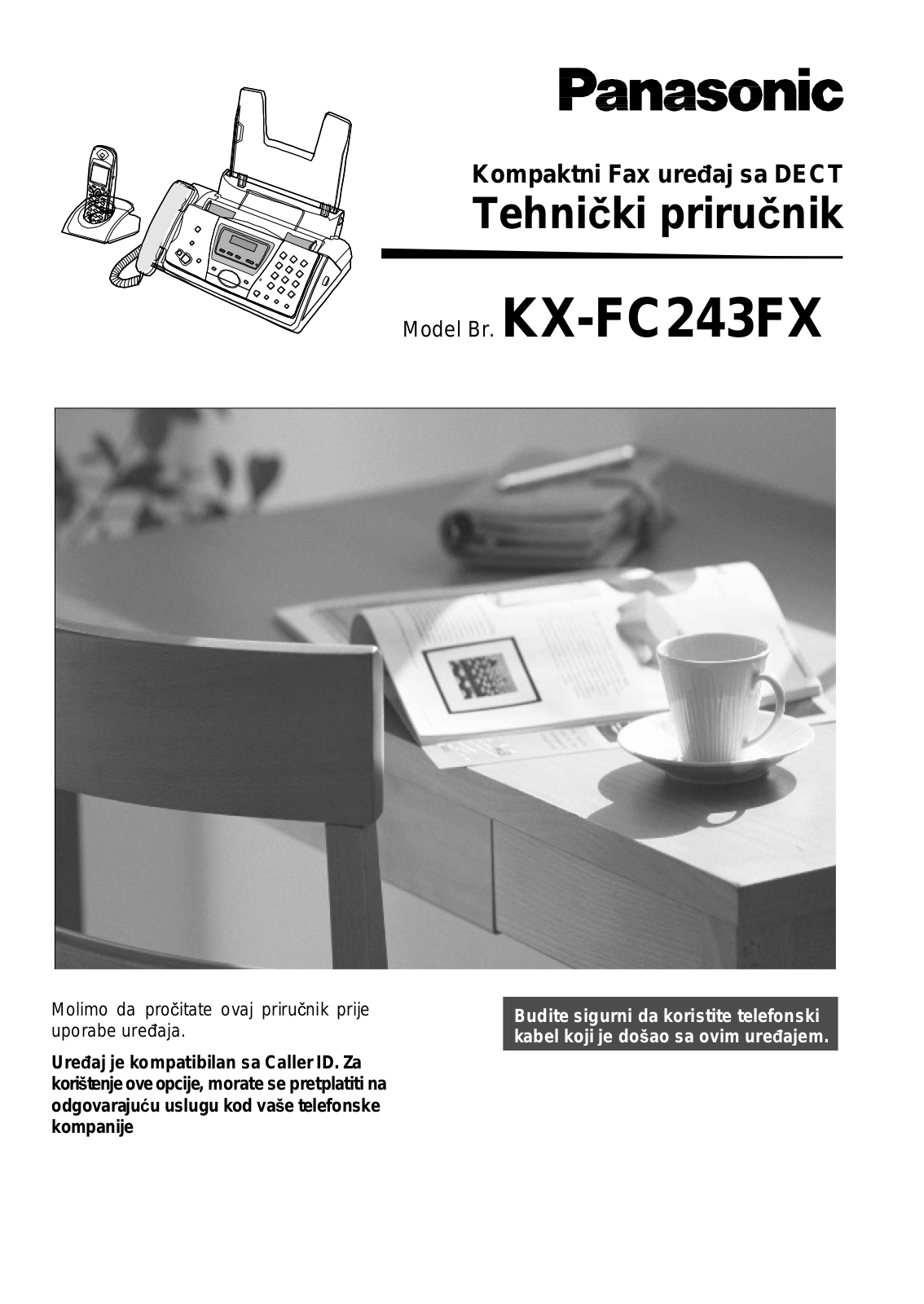 Panasonic KX-FC243FX User Manual