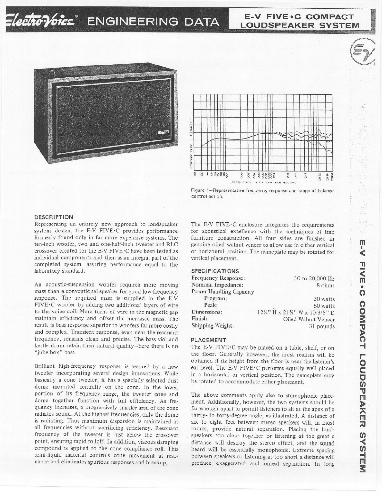 Telex E-V Five-C User Manual