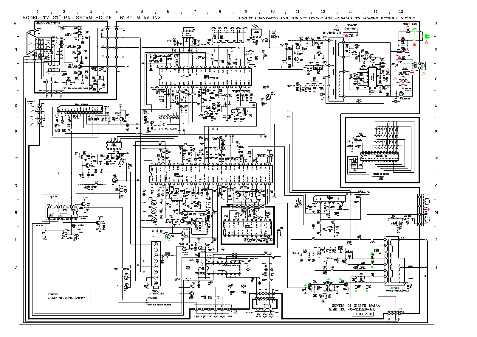 Saturn ST2101 Schematic