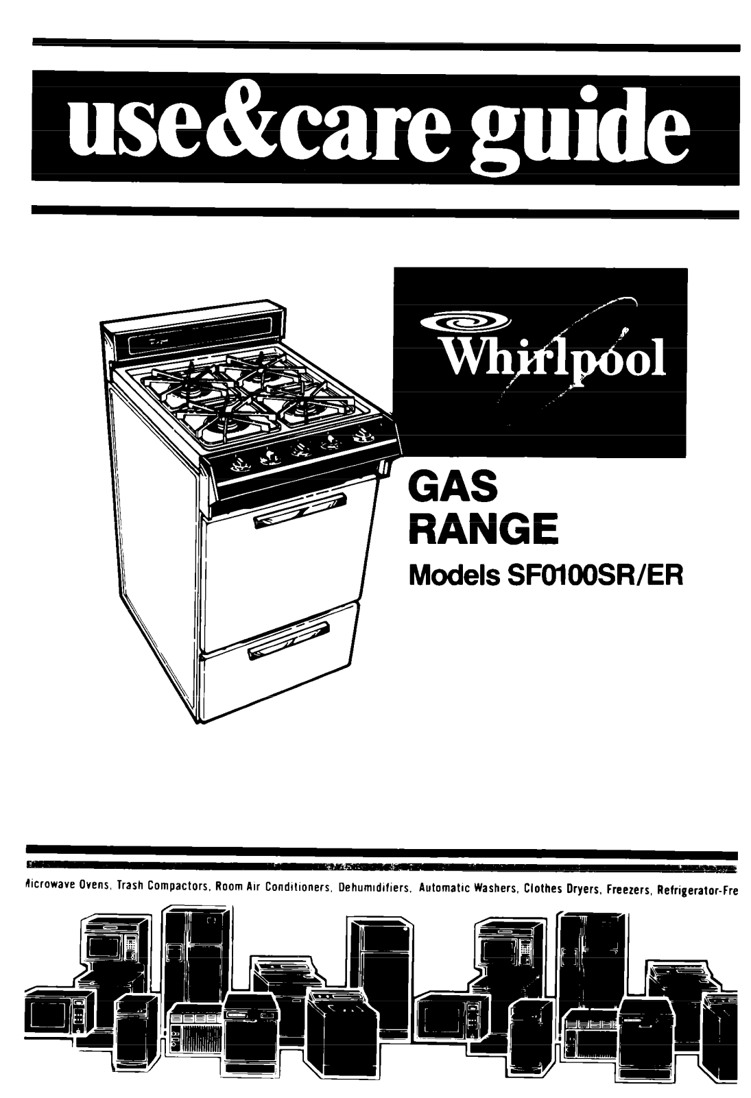 Whirlpool SFOlOOSR-ER User Manual - ManualMachine.com