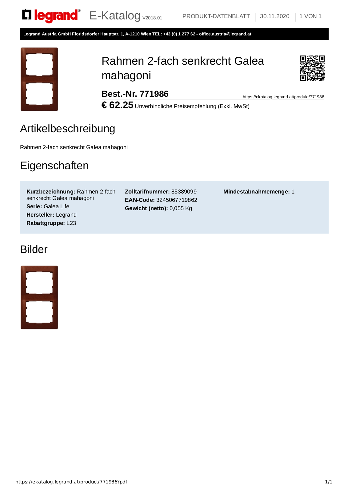 Legrand 771986 User Manual