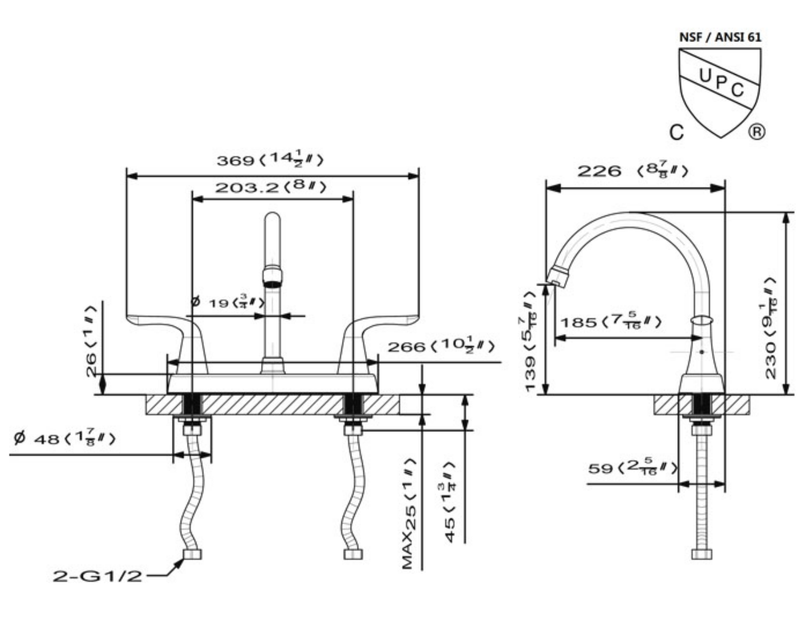 PARMIR PRMI1014 Dimensions - ManualMachine.com