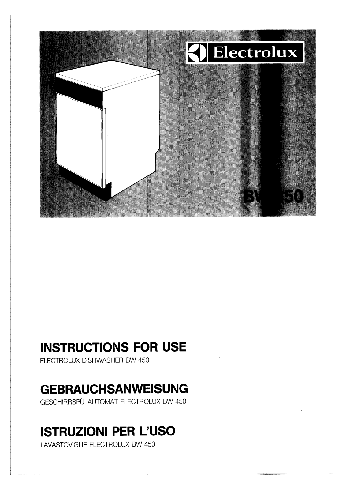 AEG BW450 User Manual