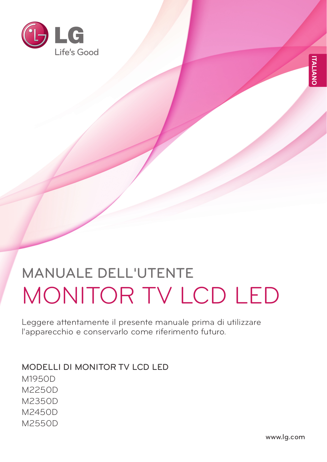 Lg M1950D-PR User Manual