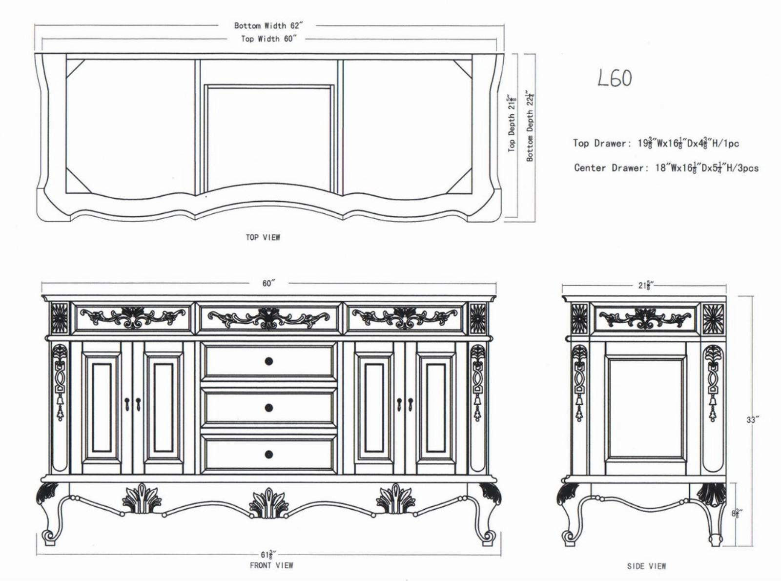 Empire Industries L60D Specs