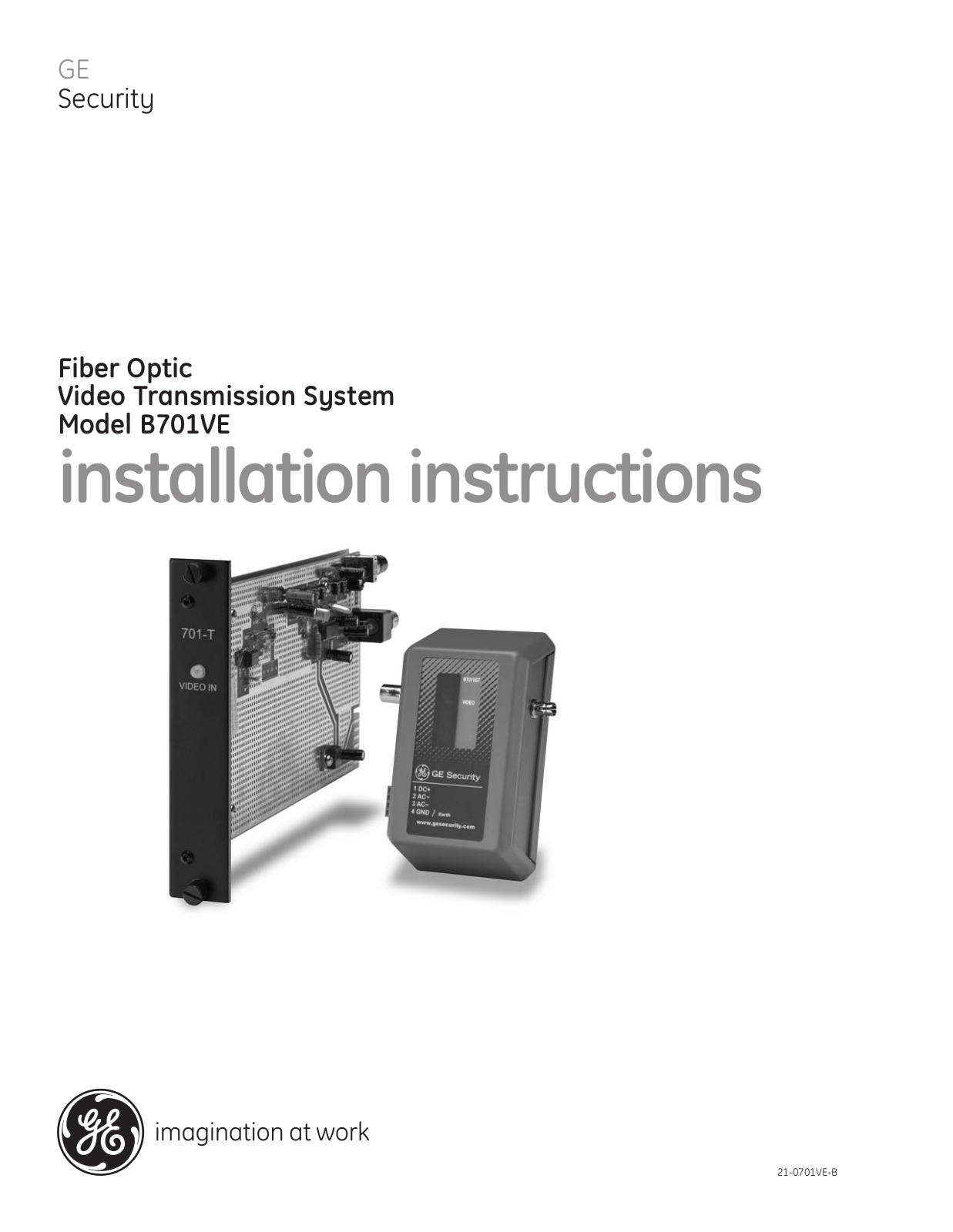 Interlogix B701VER-RST User Manual