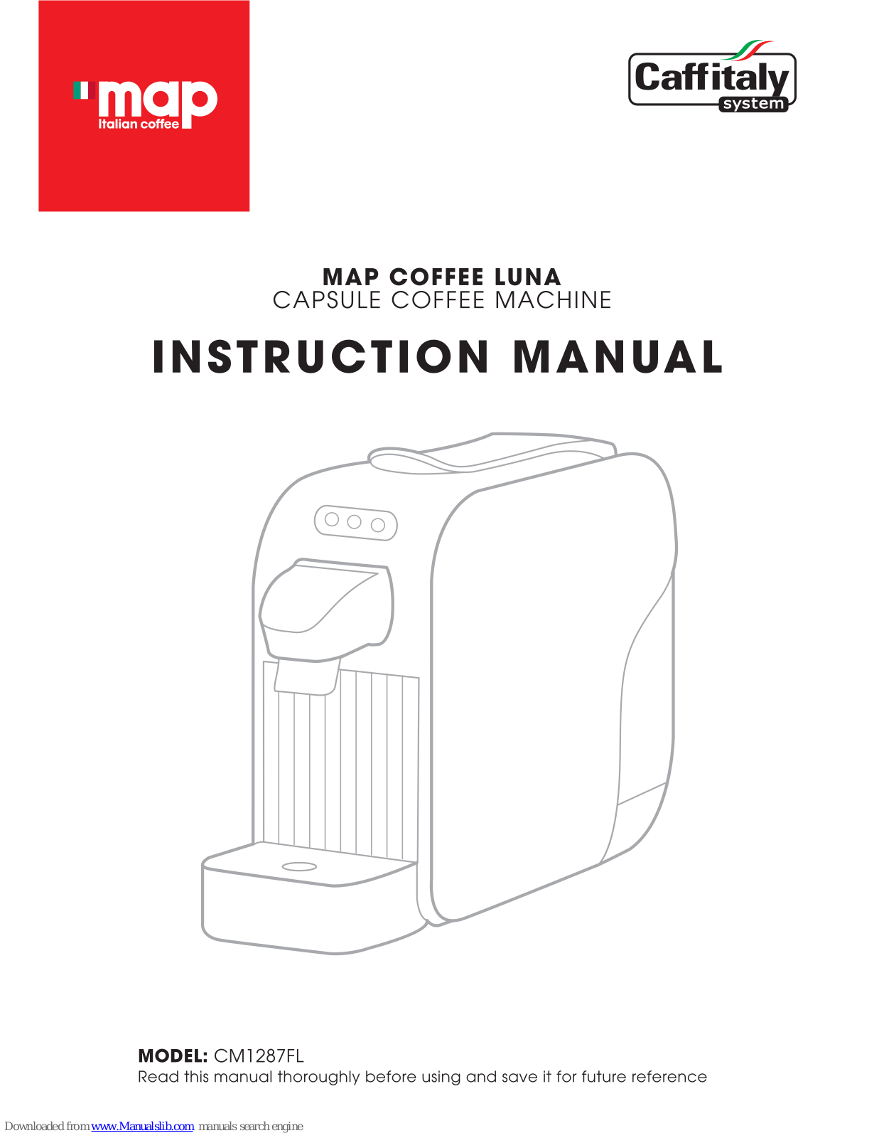 Map CM1287FL Instruction Manual