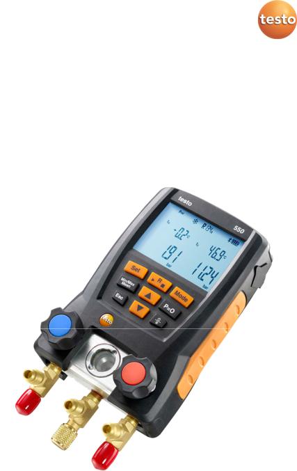 testo 549, 550 Instruction manual