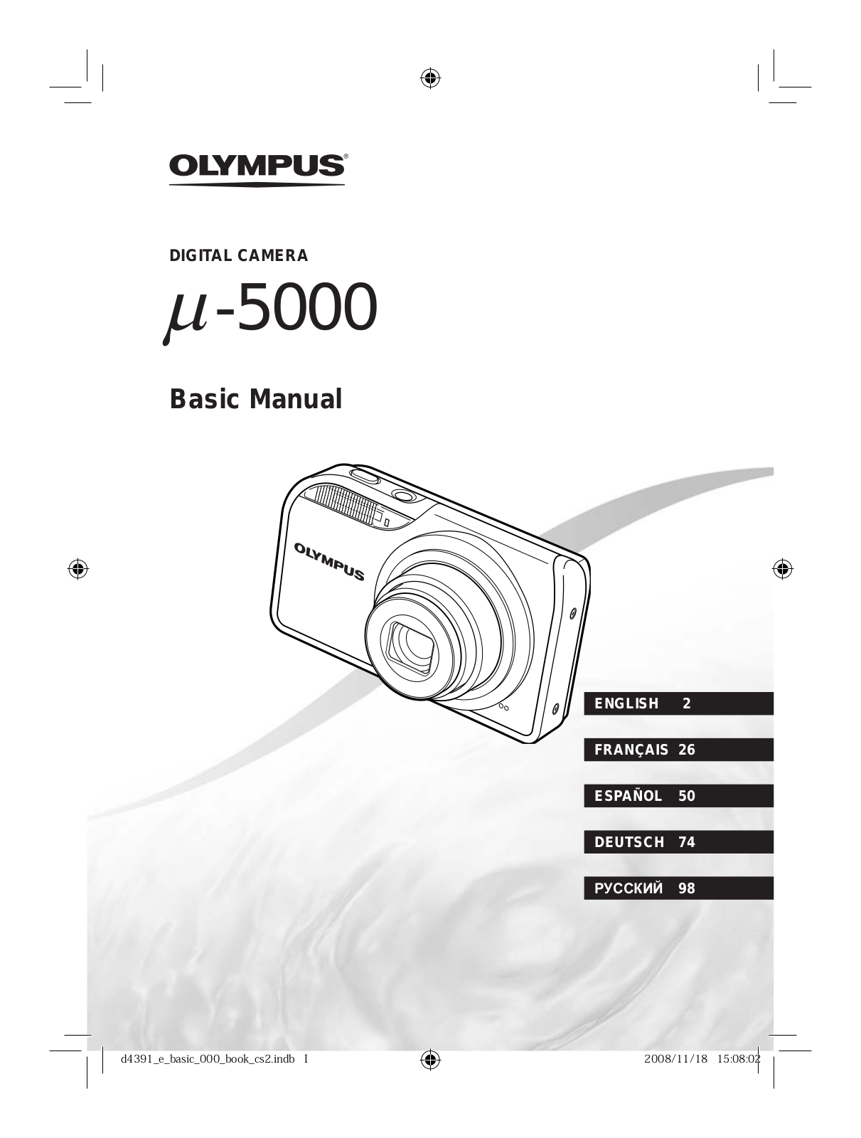 olympus 5000 User Manual