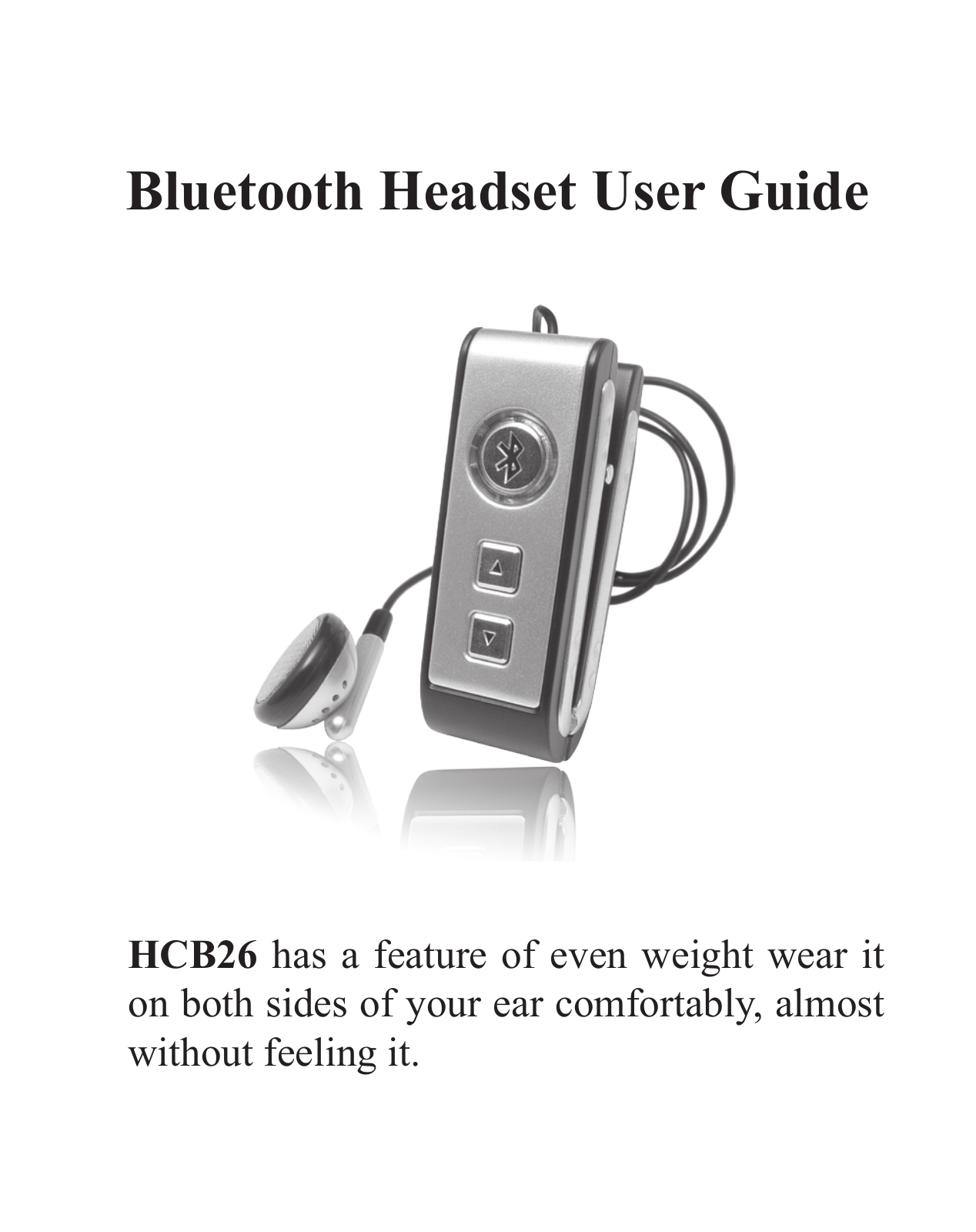 Huey Chiao HCB26 User Manual