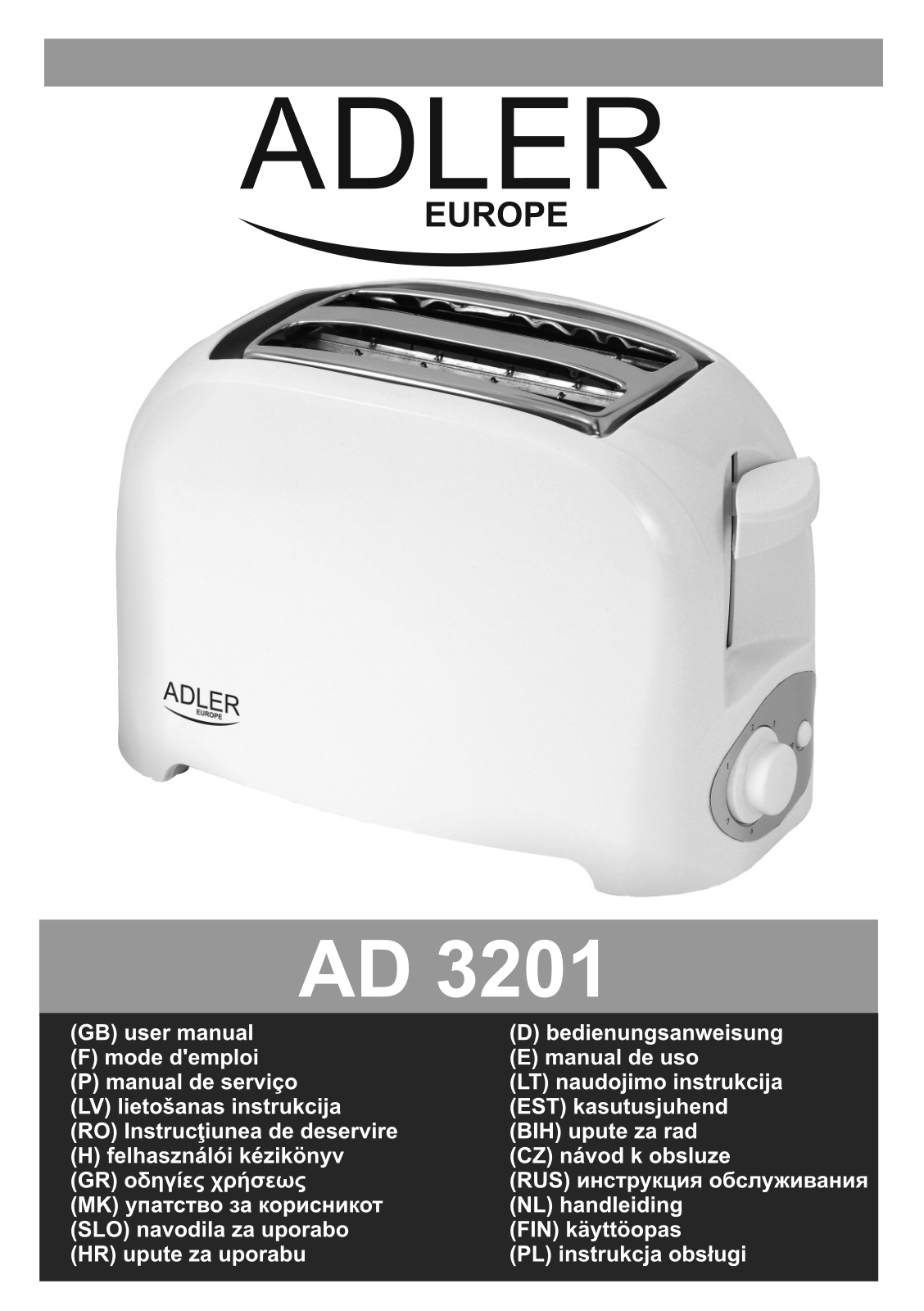 Adler AD3201 User Manual