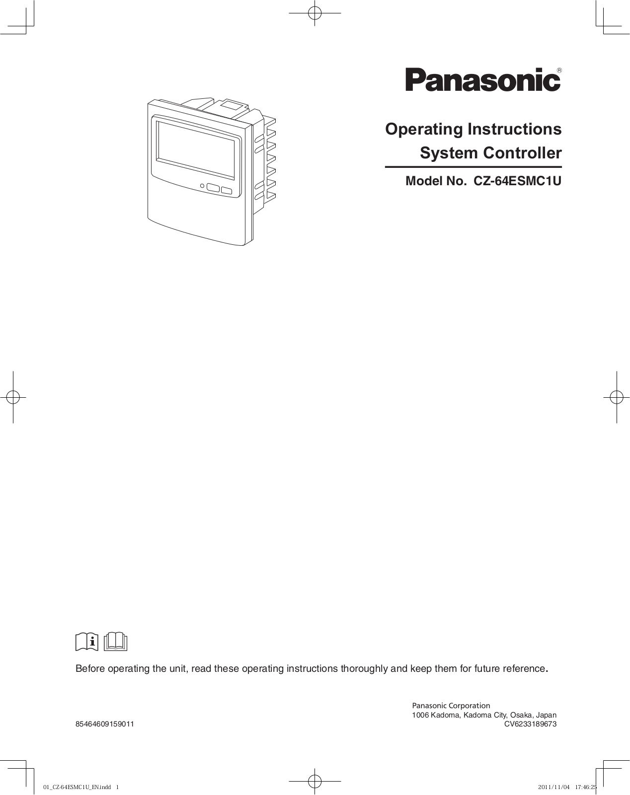 Panasonic CZ-64ESMC1U User Manual