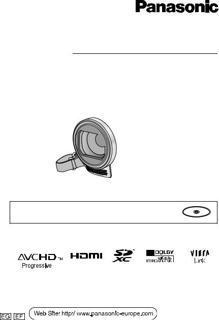 PANASONIC HC-V500EF-K User Manual