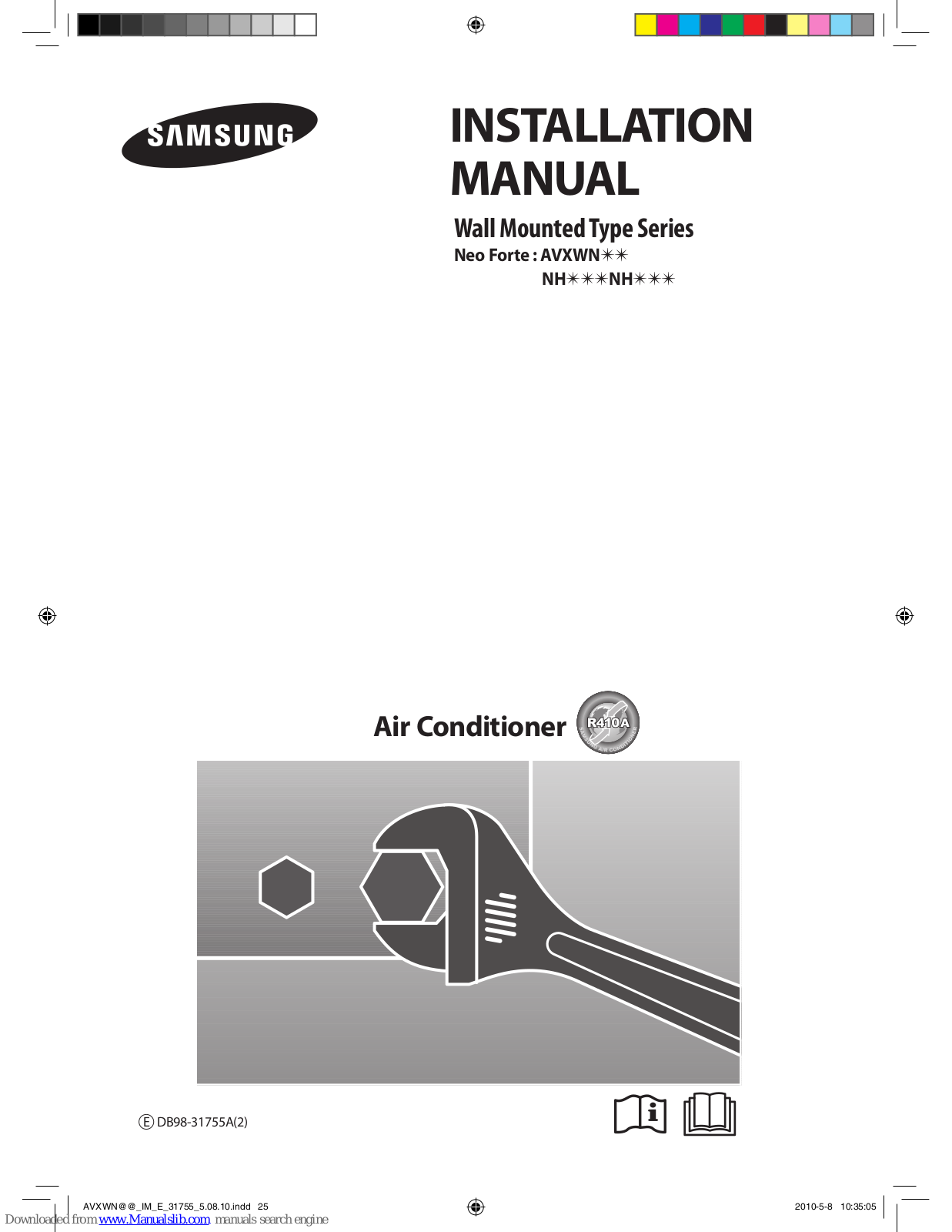 Samsung AVXWN Installation Manual