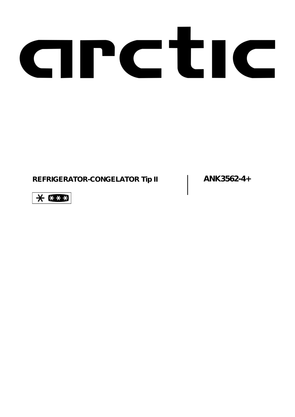 Arctic ANK3562-4+ User guide - ManualMachine.com