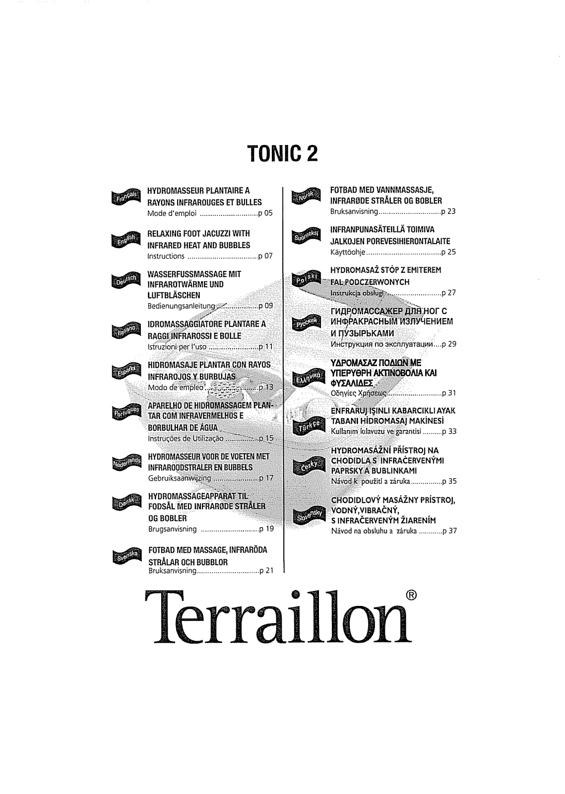 Terraillon Tonic2 User Manual