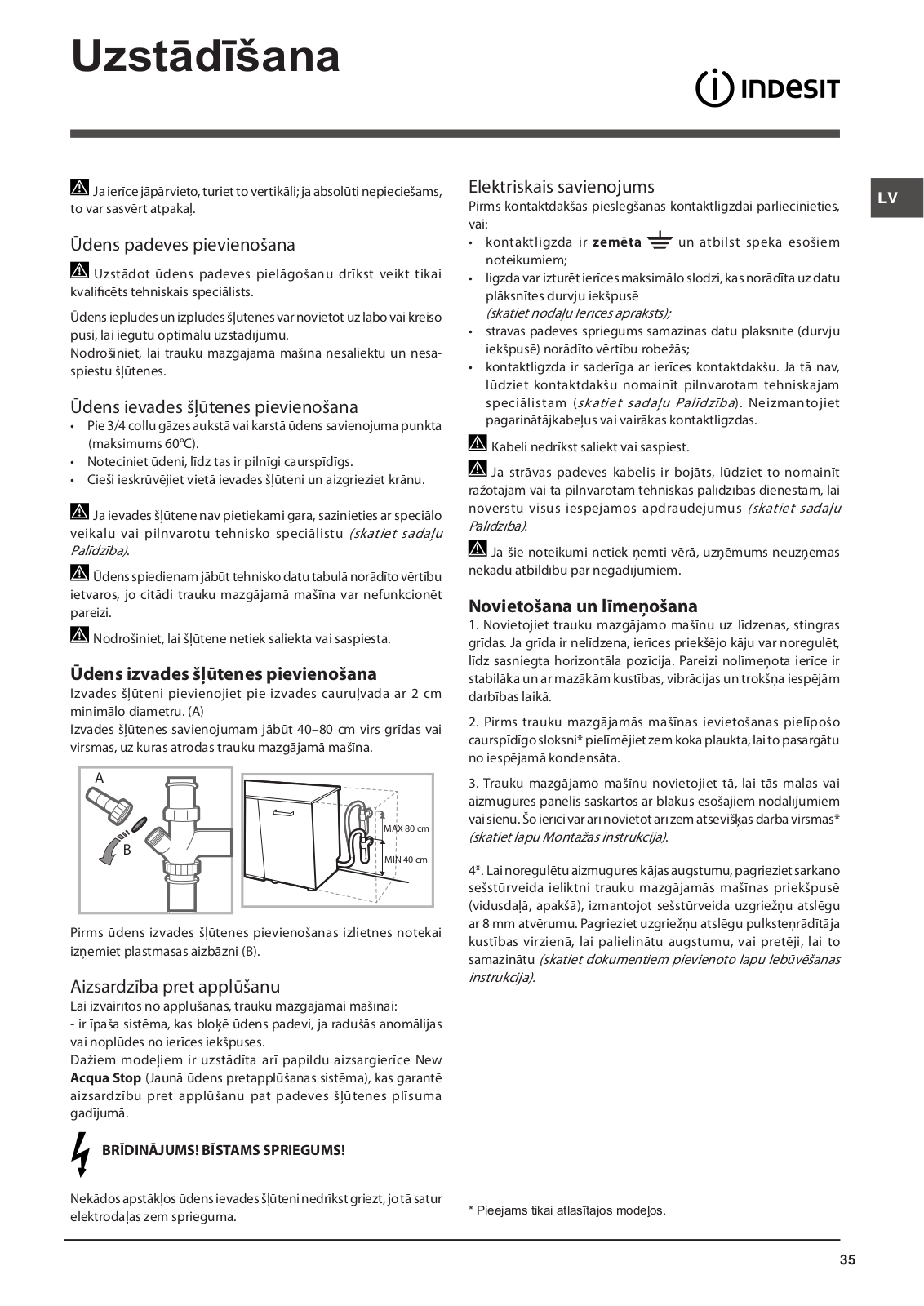 INDESIT DFP 58T94 Z NX User Manual