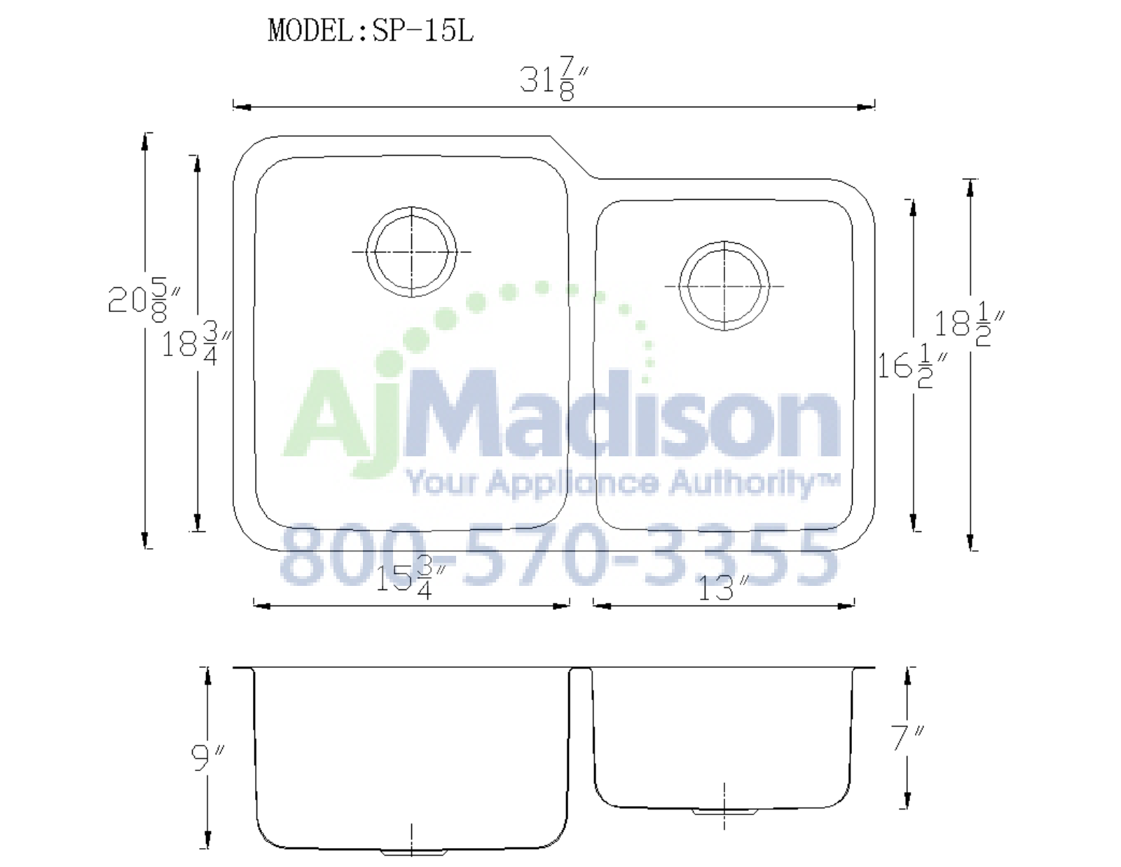 Empire Industries SP15L Specs