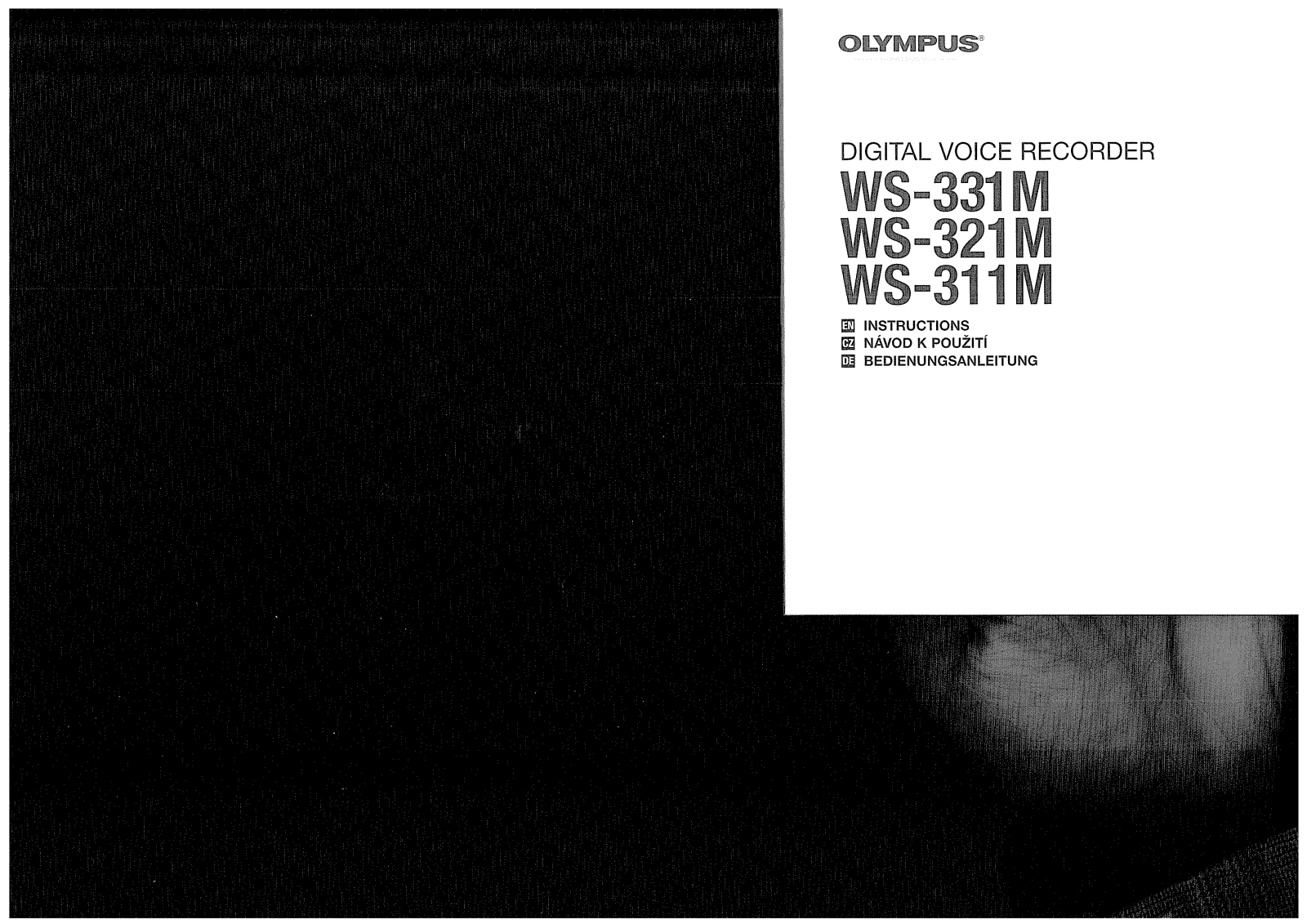 Olympus WS-331M, WS-321M, WS-311M User guide