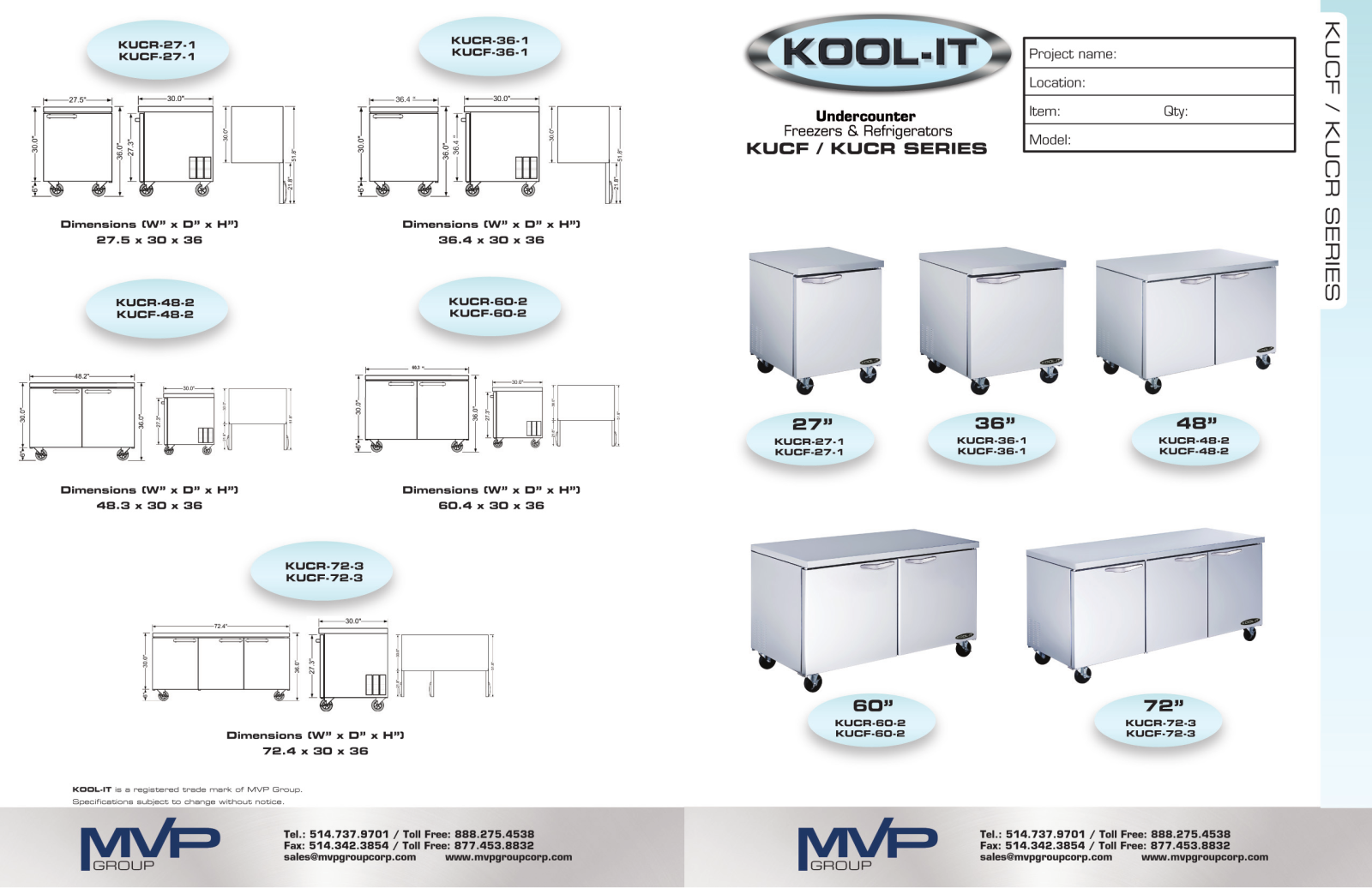 Jet Tech KUCF-27-1 User Manual