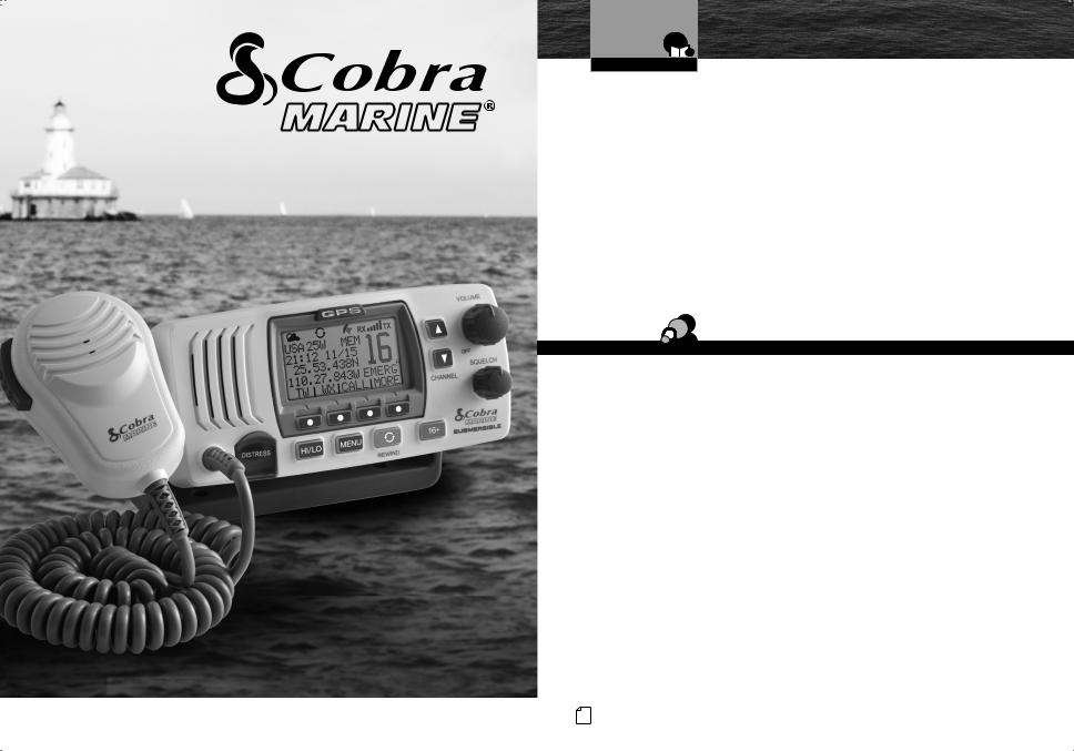Cobra MR F77B GPS, MR F77W GPS User Manual