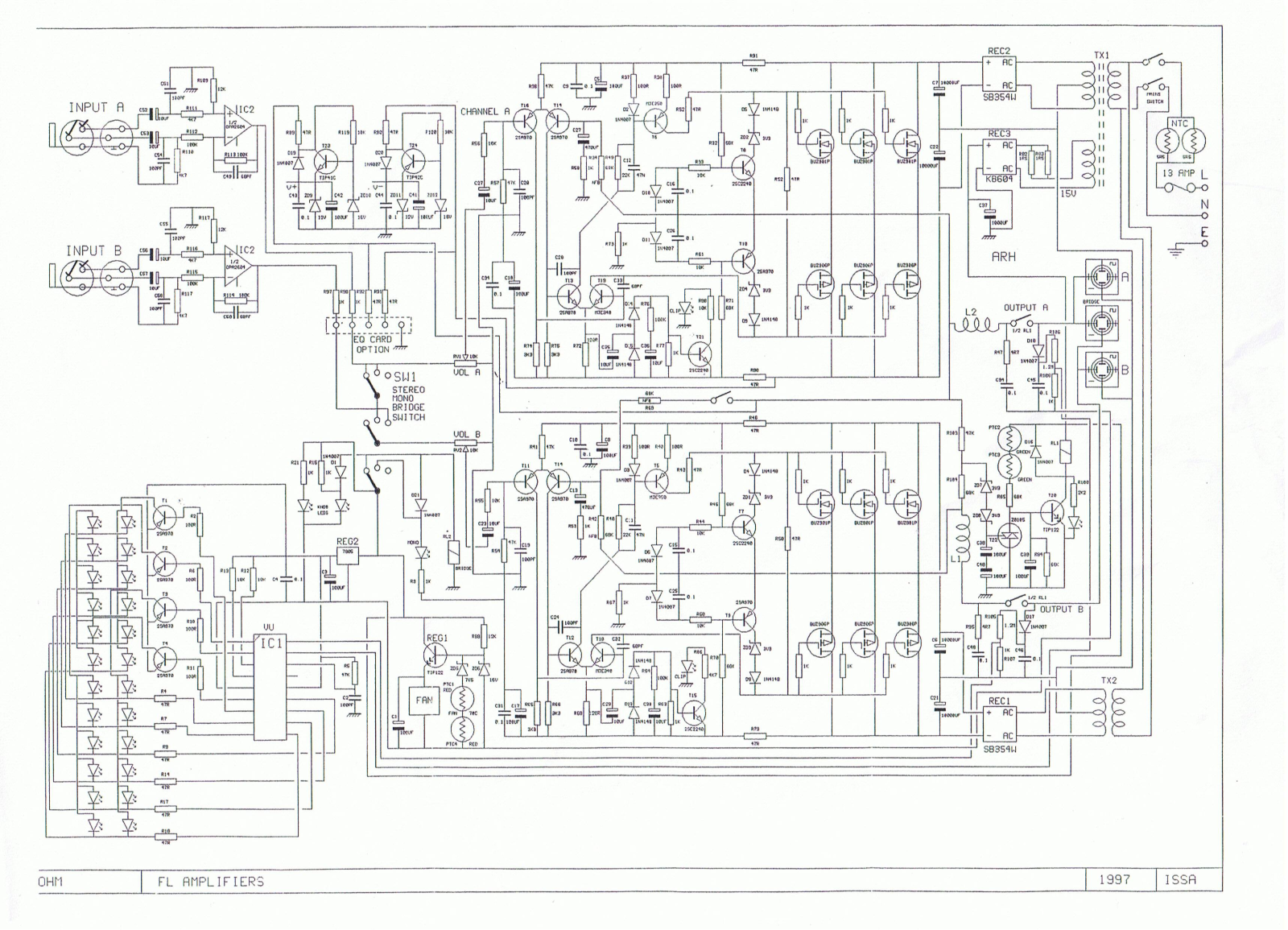 Ohm fl1400 schematic