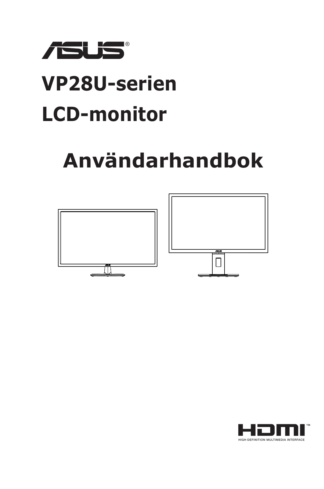 Asus VP28UQGL, VP28UQG, VP28UQGR User’s Manual