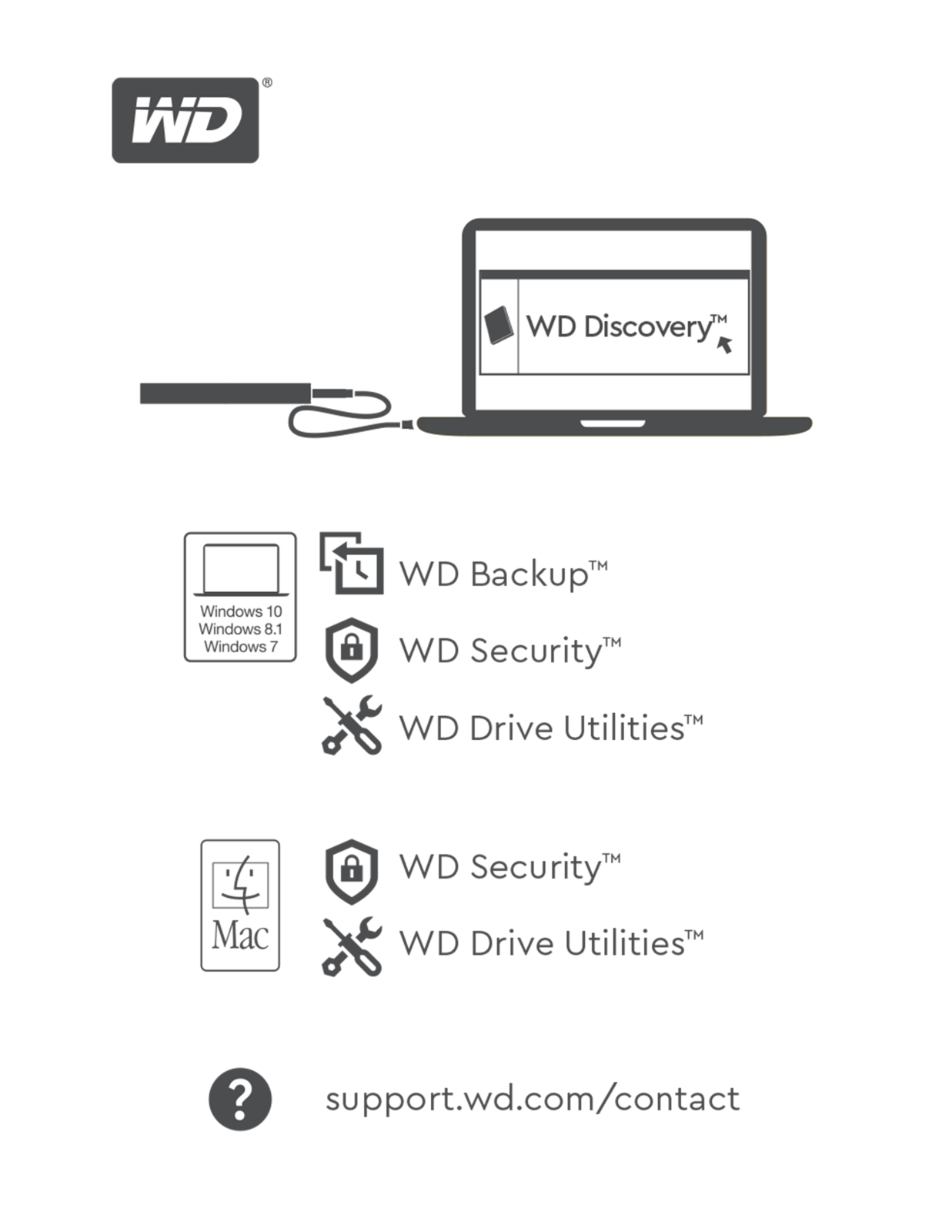 WD WDBC3C0020BSL Instructions