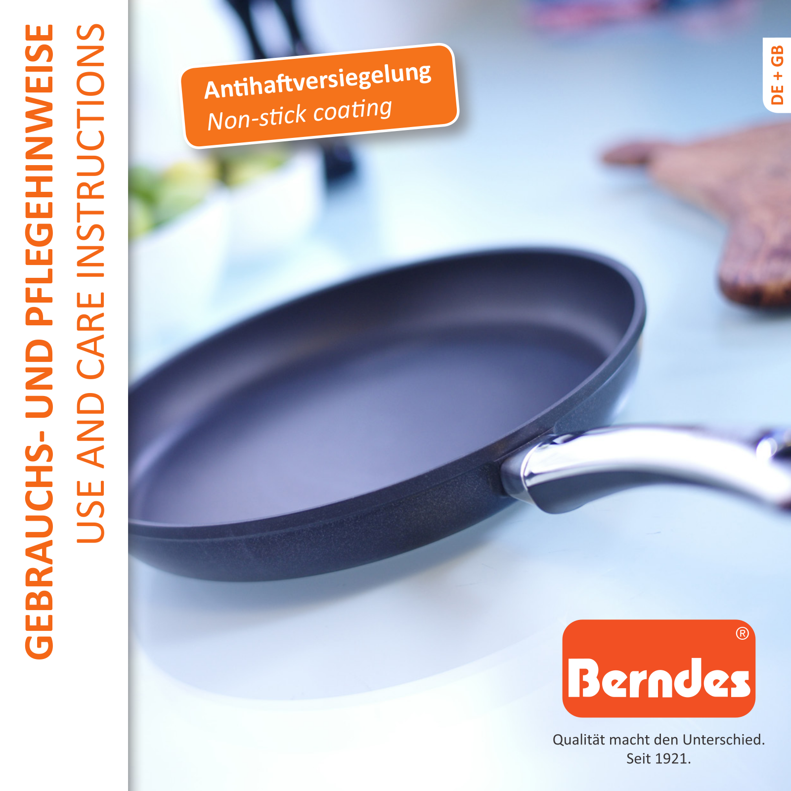 Berndes Non-stick coating User Guide